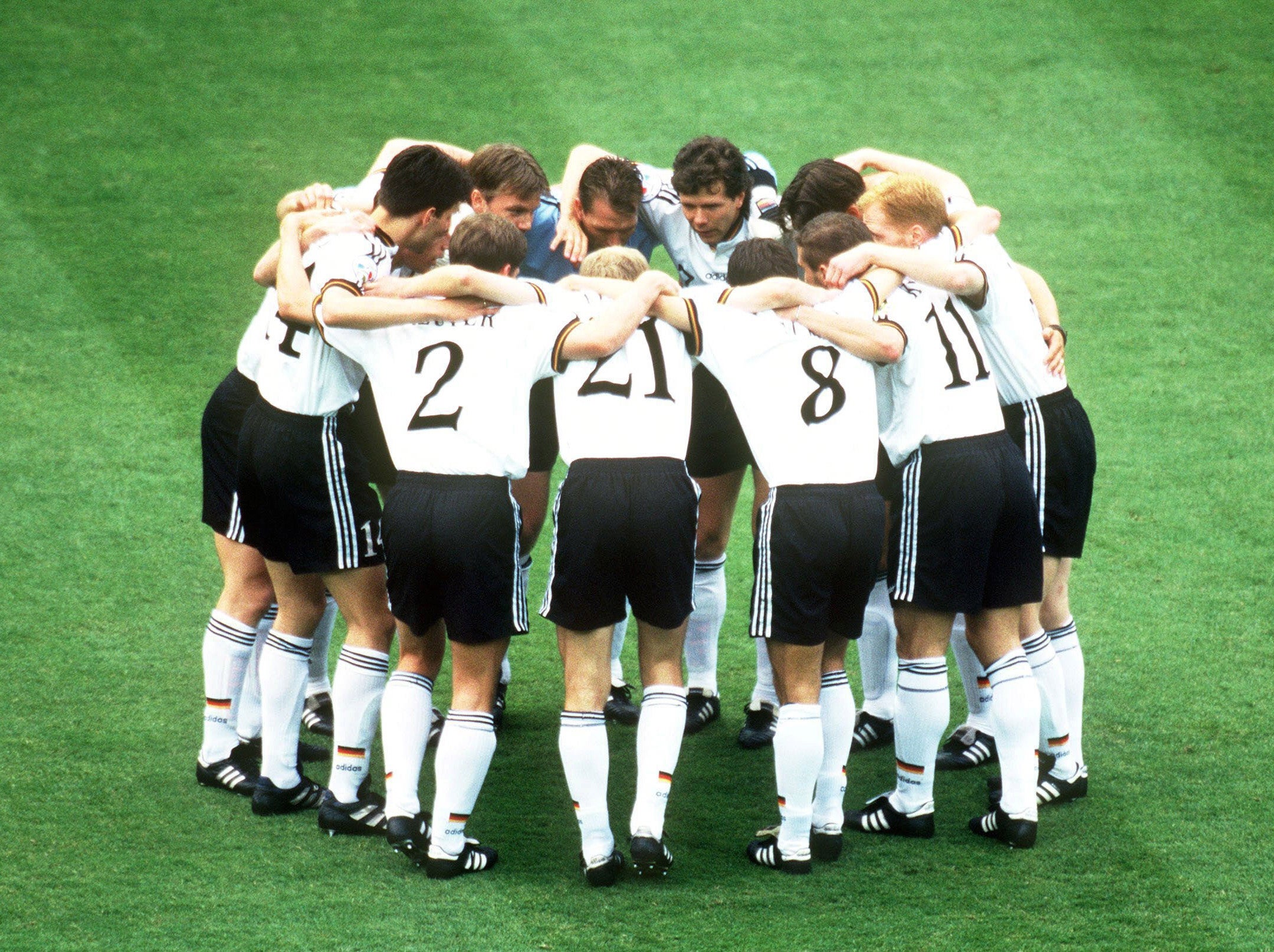 Germany prepare for kick-off