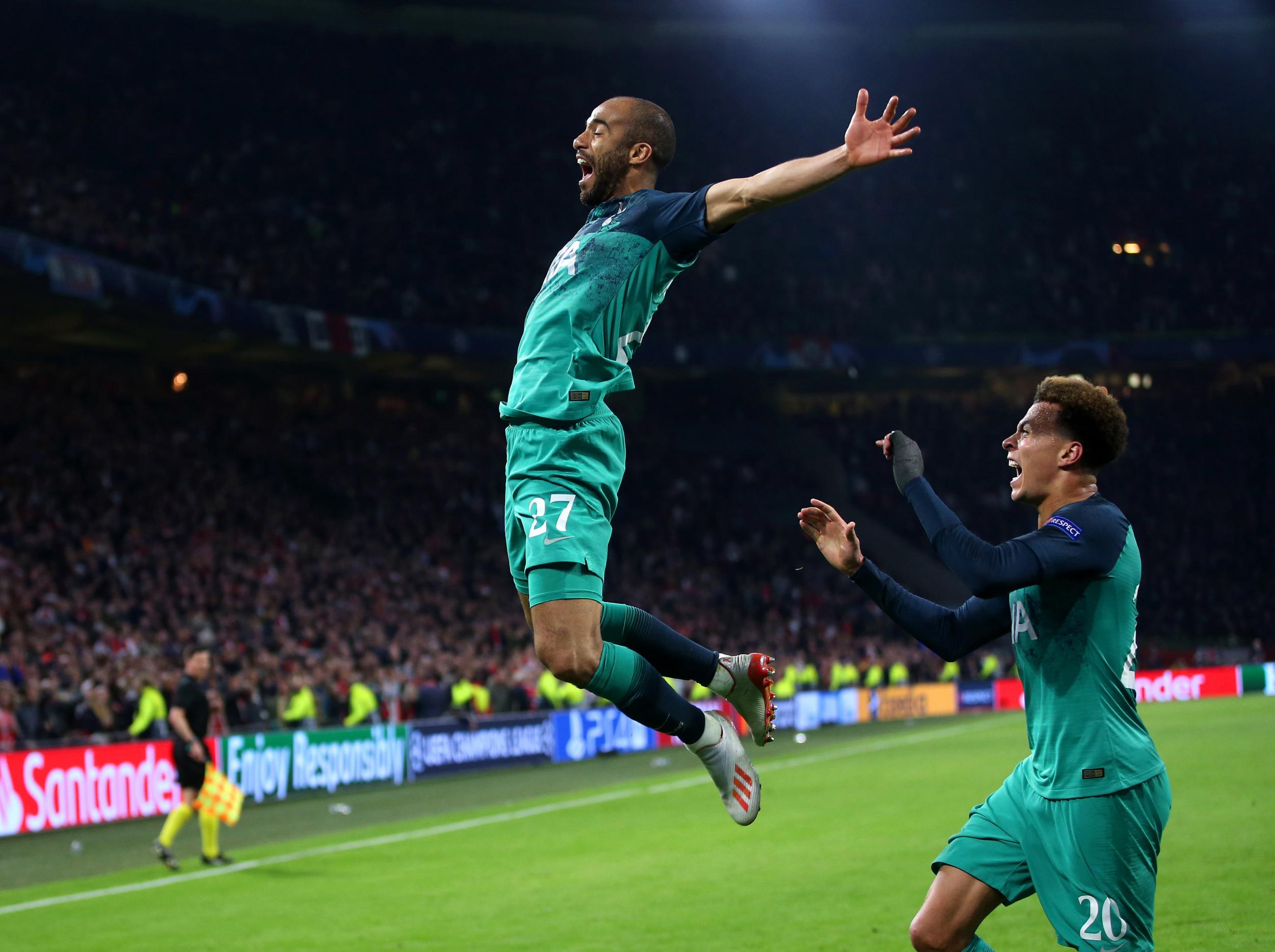 Moura's hat-trick saved Tottenham
