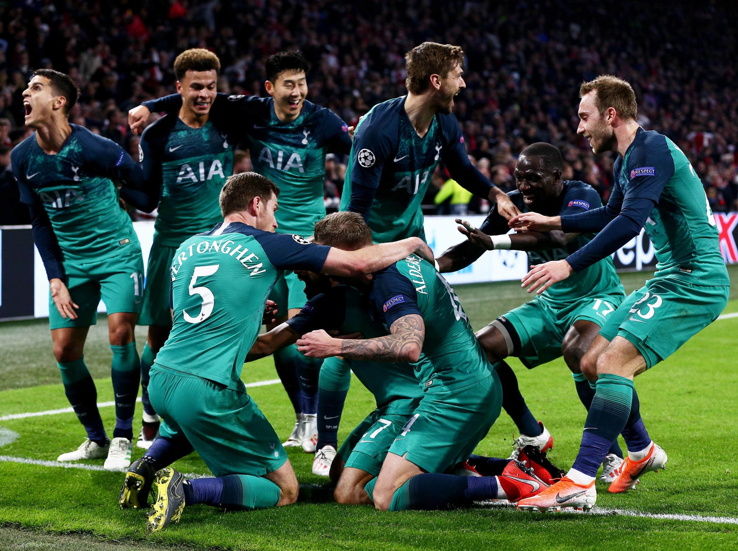 Spurs snatched an unlikely victory at the death