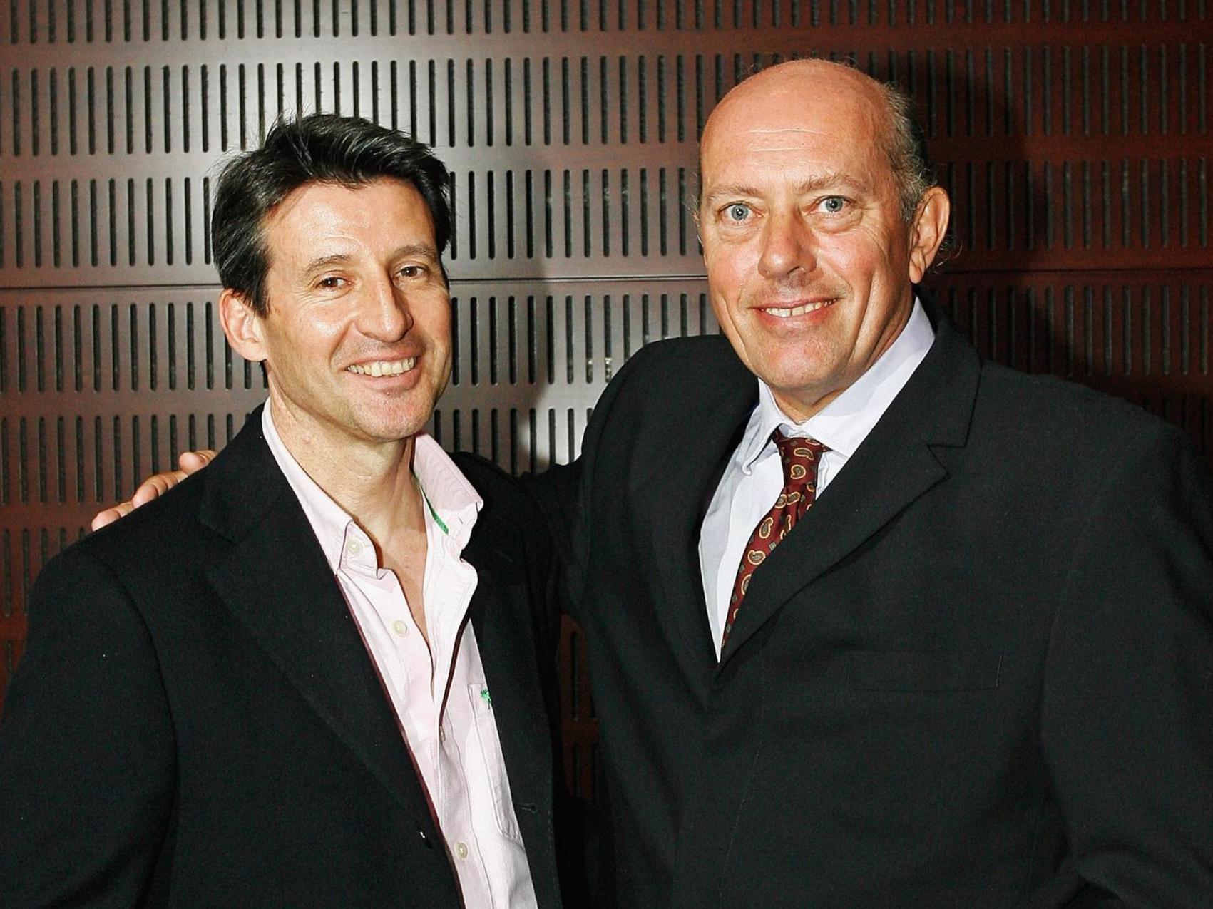 The dynamic duo: Coe (left) and Ovett catch up in Melbourne in 2006 (Getty)