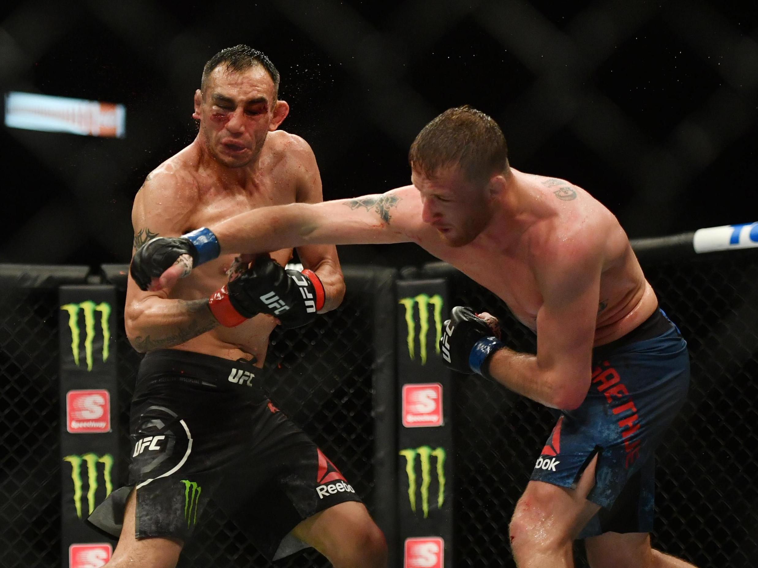 Tony Ferguson fell to defeat to Justin Gaethje