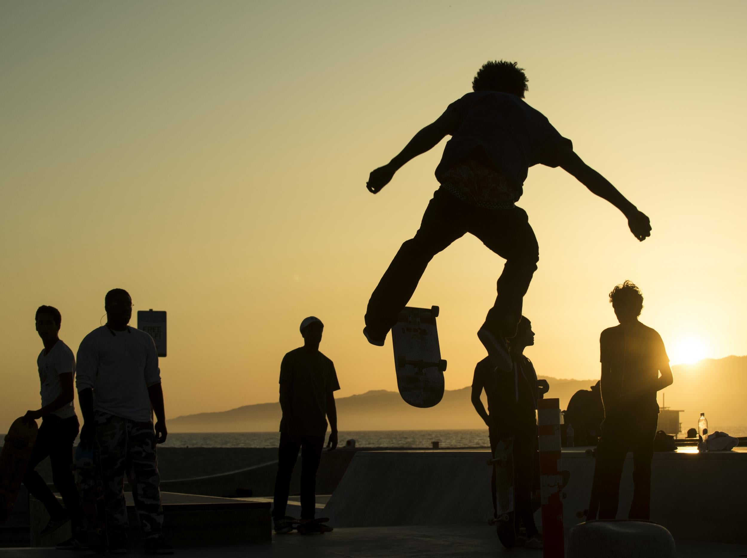 A 1080-degree turn on a vertical ramp is one of skateboarding's toughest tricks