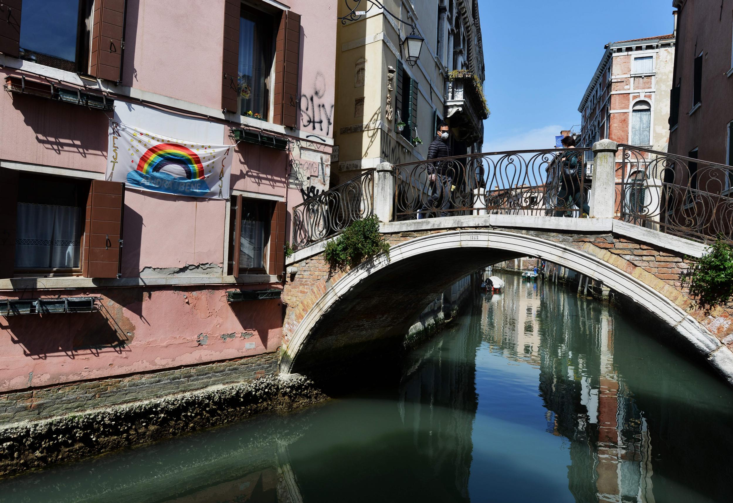 Since Italy went into lockdown, the Venice canals are the clearest they’ve been for 60 years