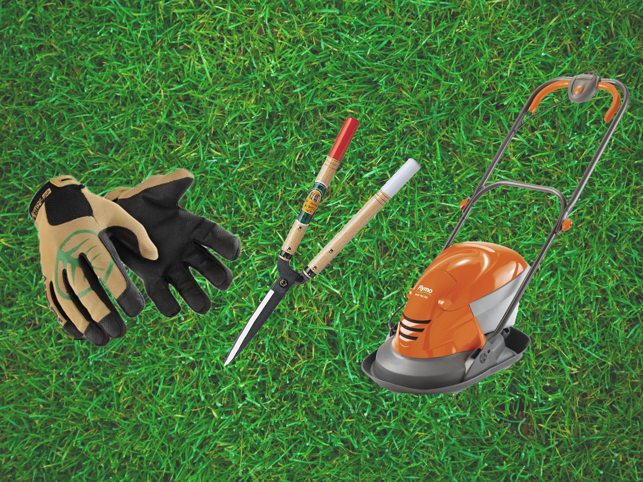 Keeps lawns manicured and weeds at bay with these tools