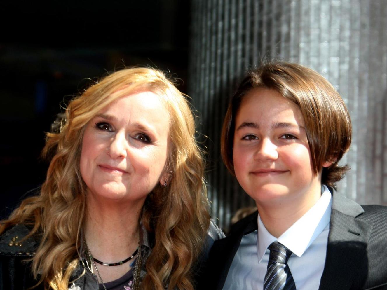 Melissa Etheridge with her son Beckett Cypher