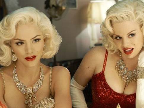 Katharine McPhee (left) and Megan Hilty in ‘Smash’