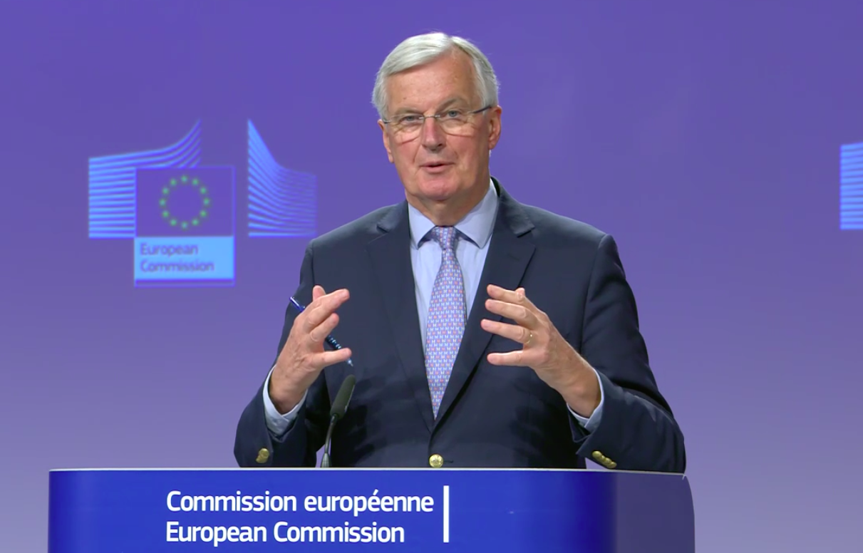 Michel Barnier, whom Mr de Rynck advises, has said talks are going badly