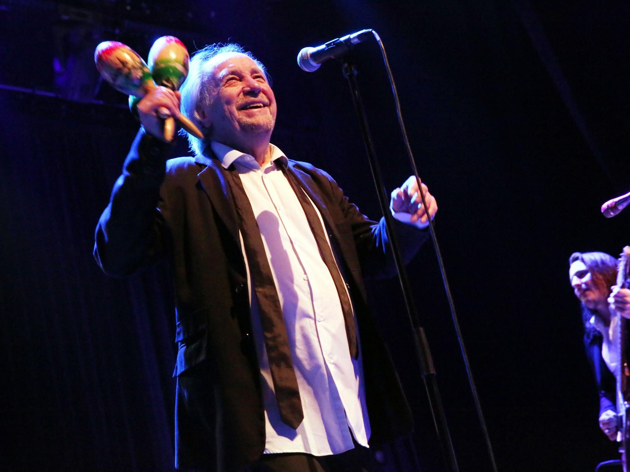 Phil May performs with The Pretty Things in 2018