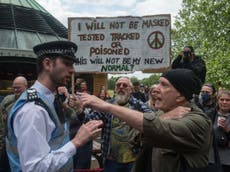 Inside the UK’s biggest anti-lockdown protest