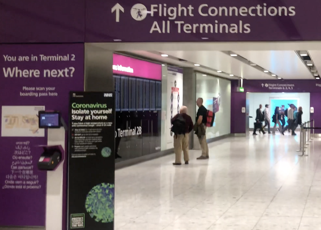 Waiting game: Heathrow Terminal 2 Arrivals