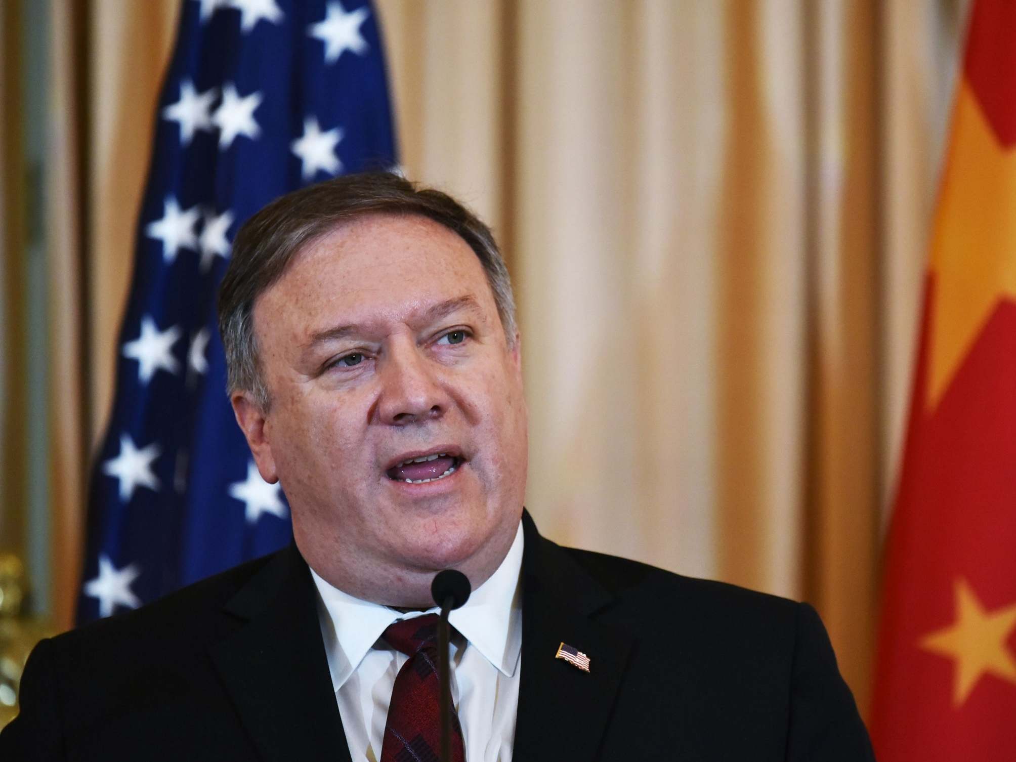 US Secretary of State Mike Pompeo warned Britain over the issue in late January ahead of the change in policy