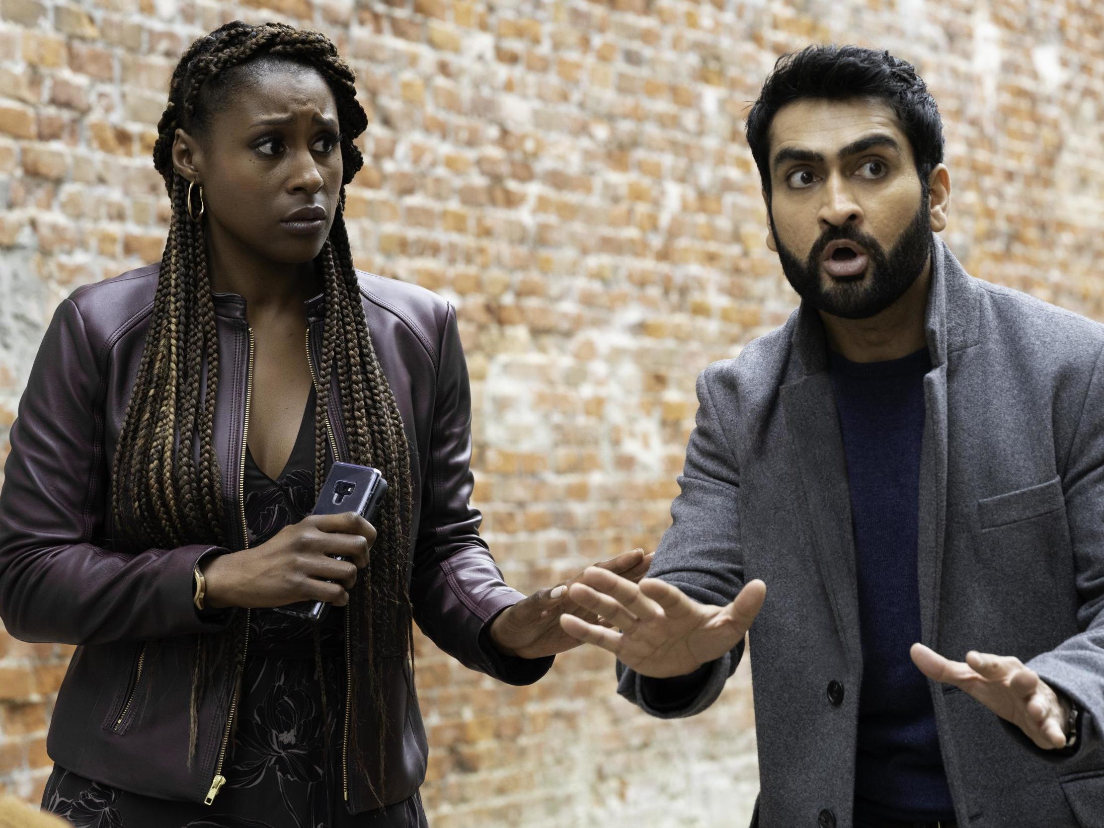 Issa Rae and Kumail Nanjiani in The Lovebirds