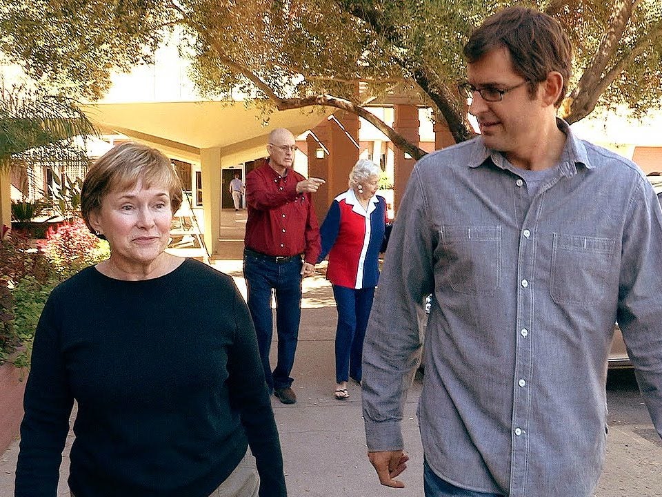 Louis Theroux and Carla in 'Extreme Love: Dementia'