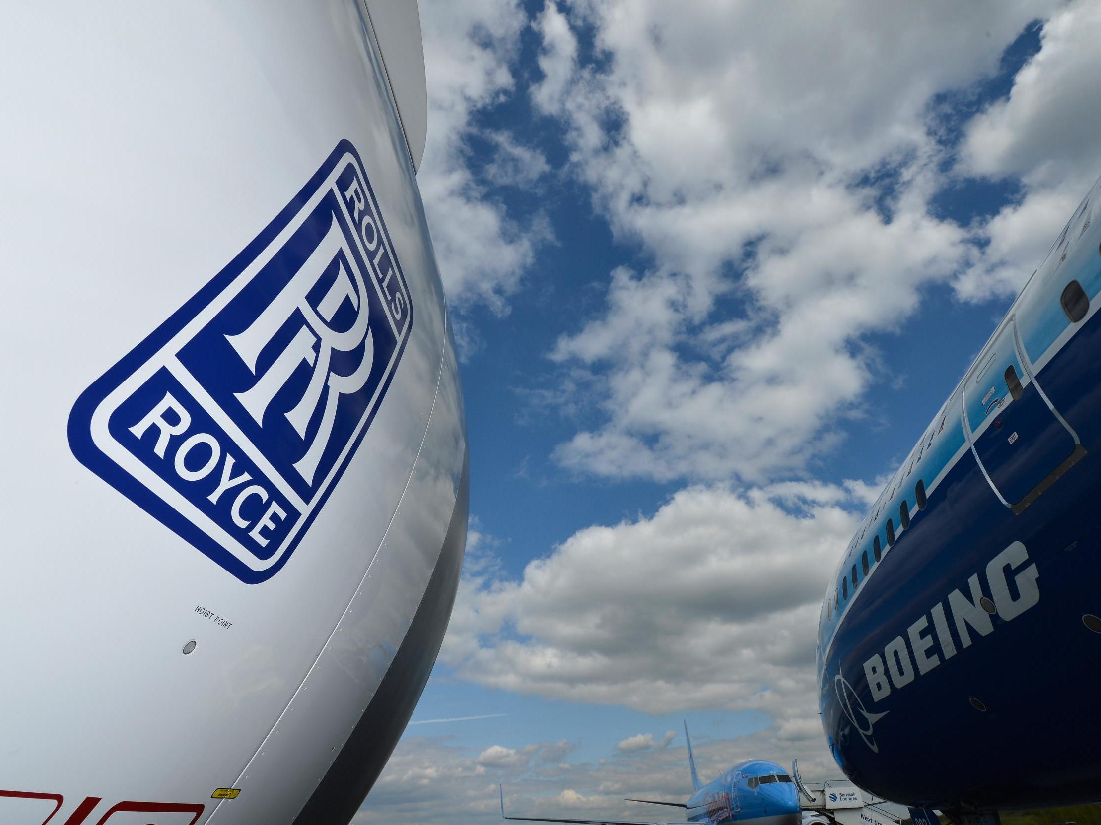 Rolls-Royce shares rose by as much as 15 per cent on Thursday morning