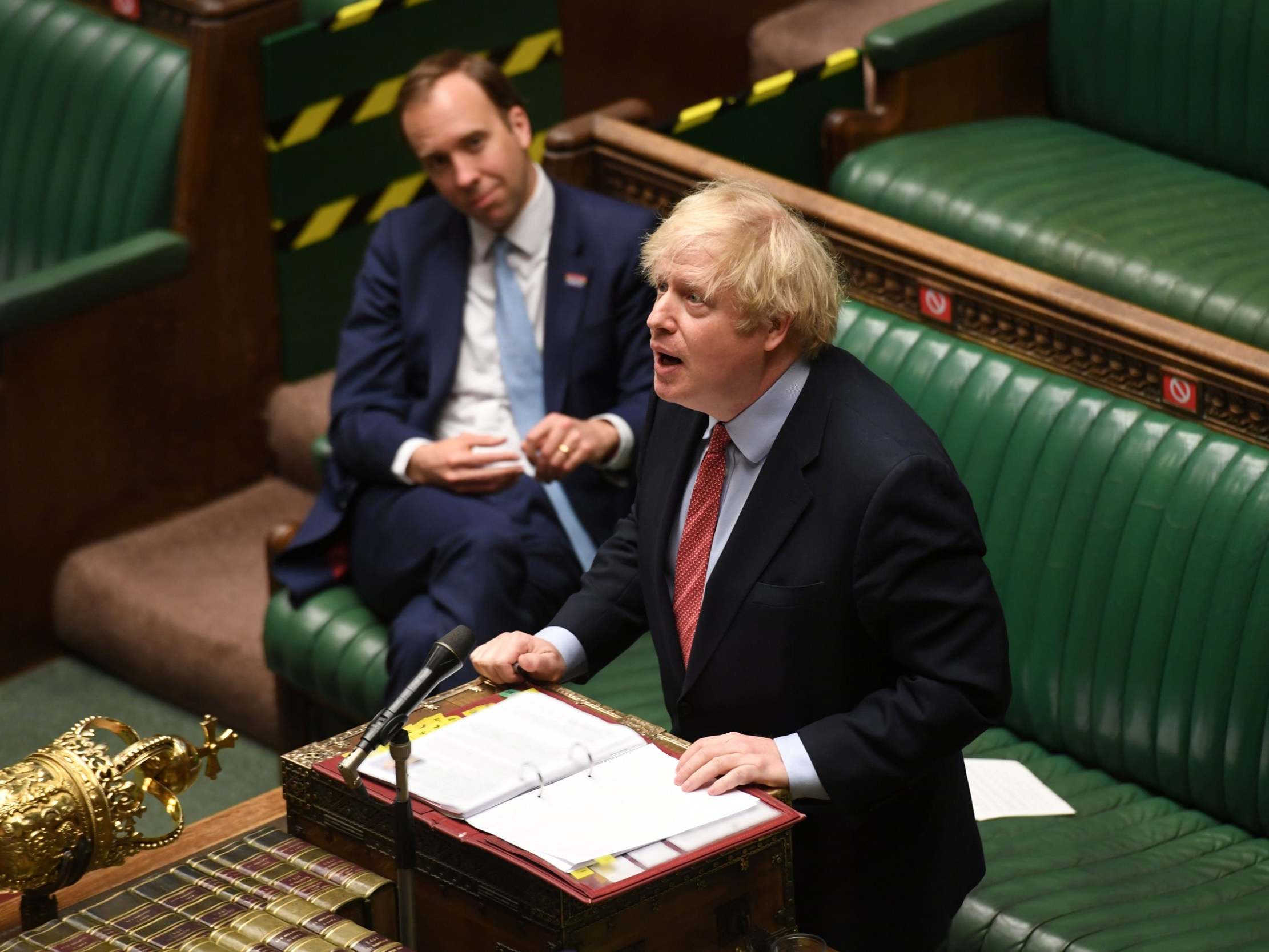 The prime minister has missed having MPs to watch his back