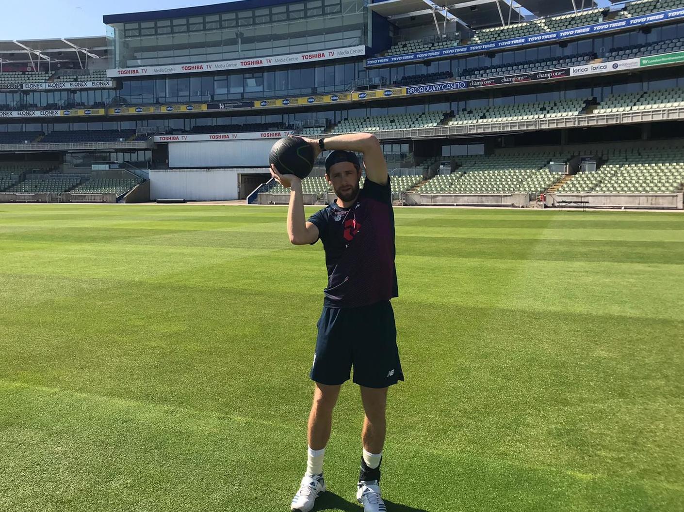 Players like all-rounder Chris Woakes are back in training