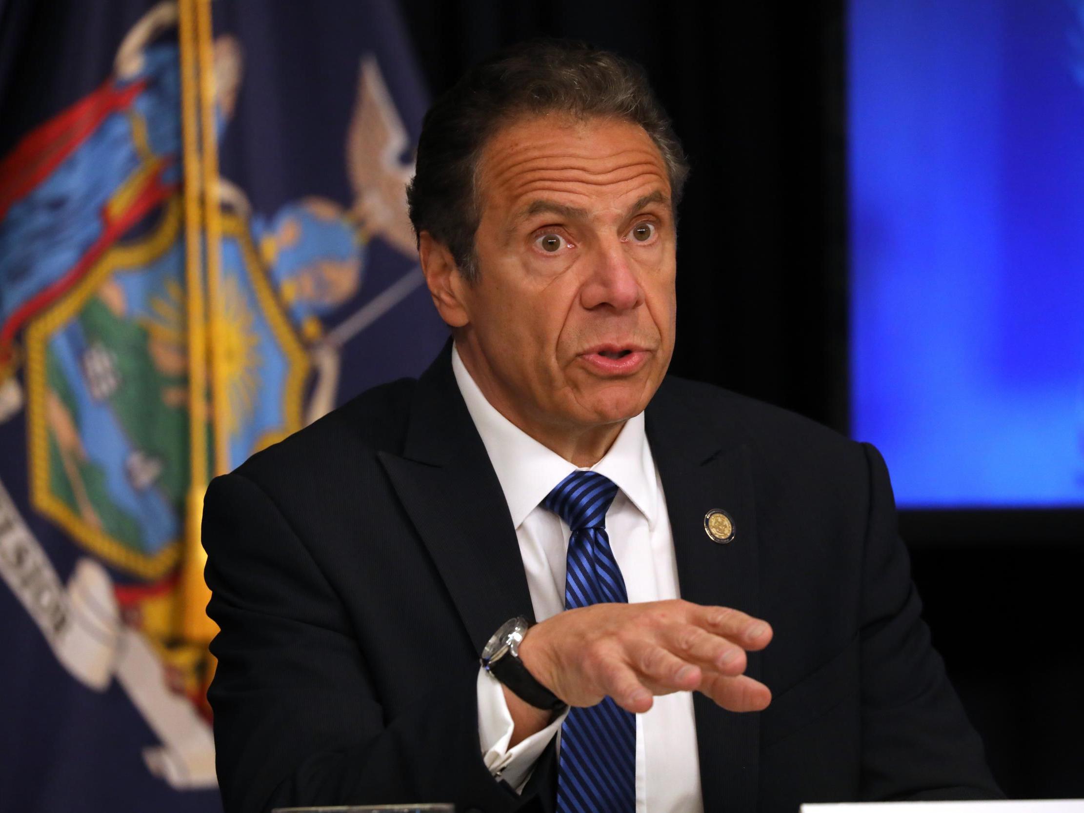 NY governor Cuomo writing book about leadership during Covid crisis - despite state having highest death toll in America