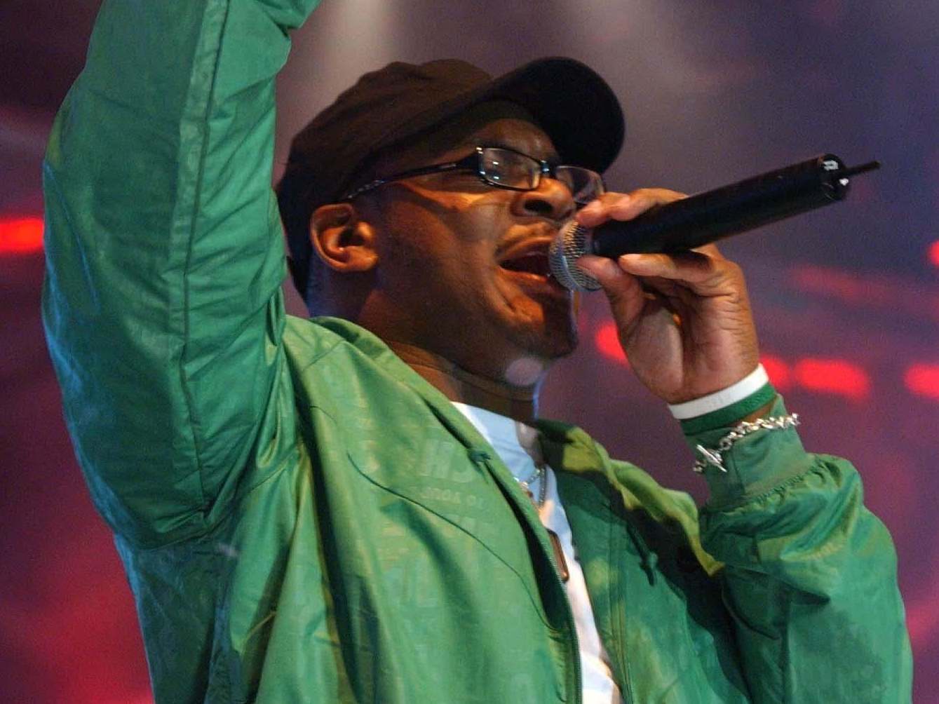 The rapper Ty performs at the Mercury Music Prize in 2004