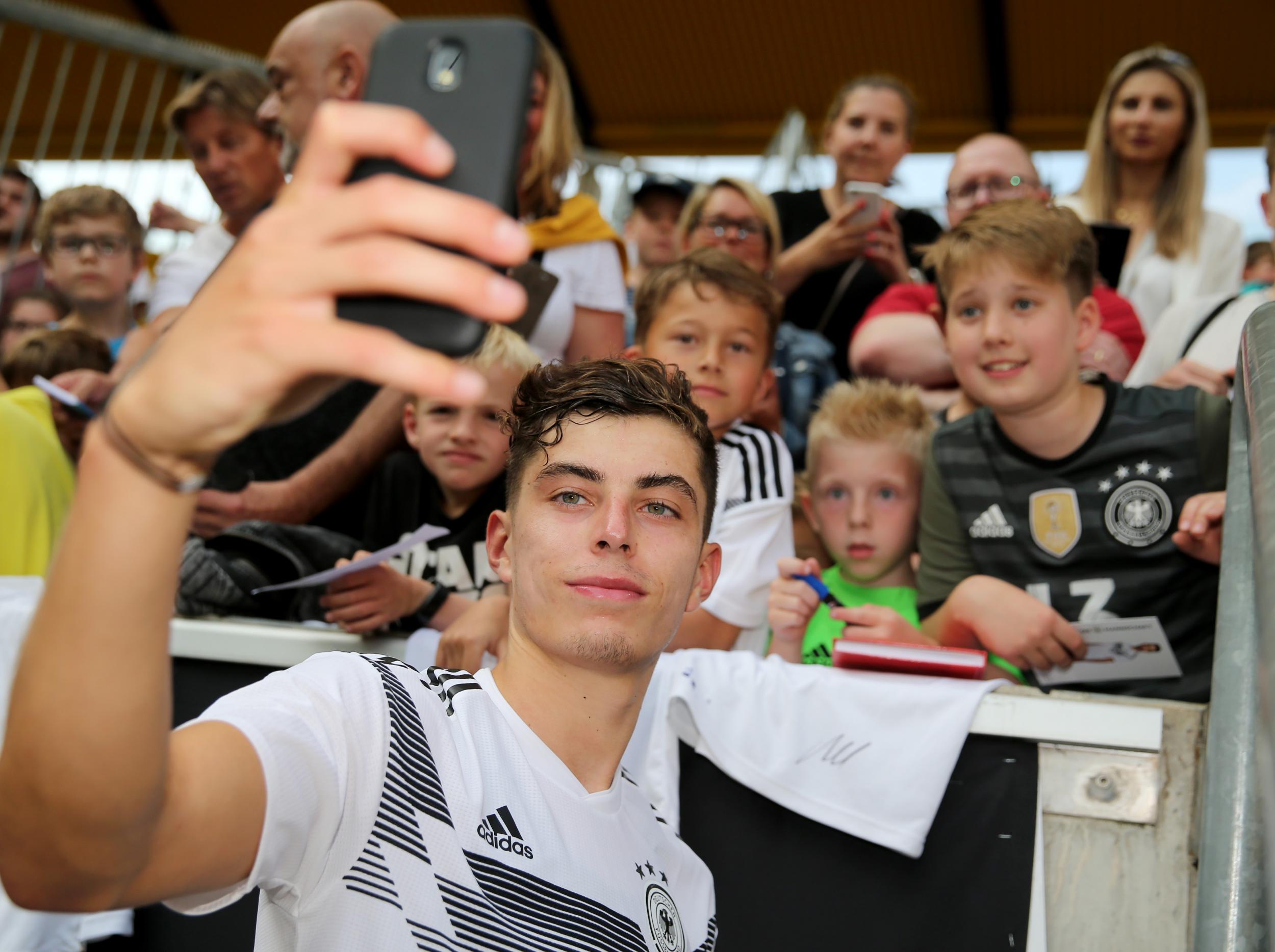 Havertz is one of a number of exciting young German talents