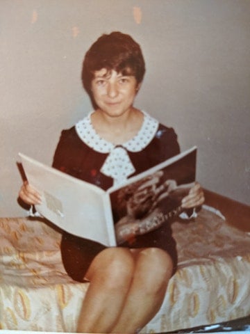 Larissa Belzer on assignment as a translator, circa 1978