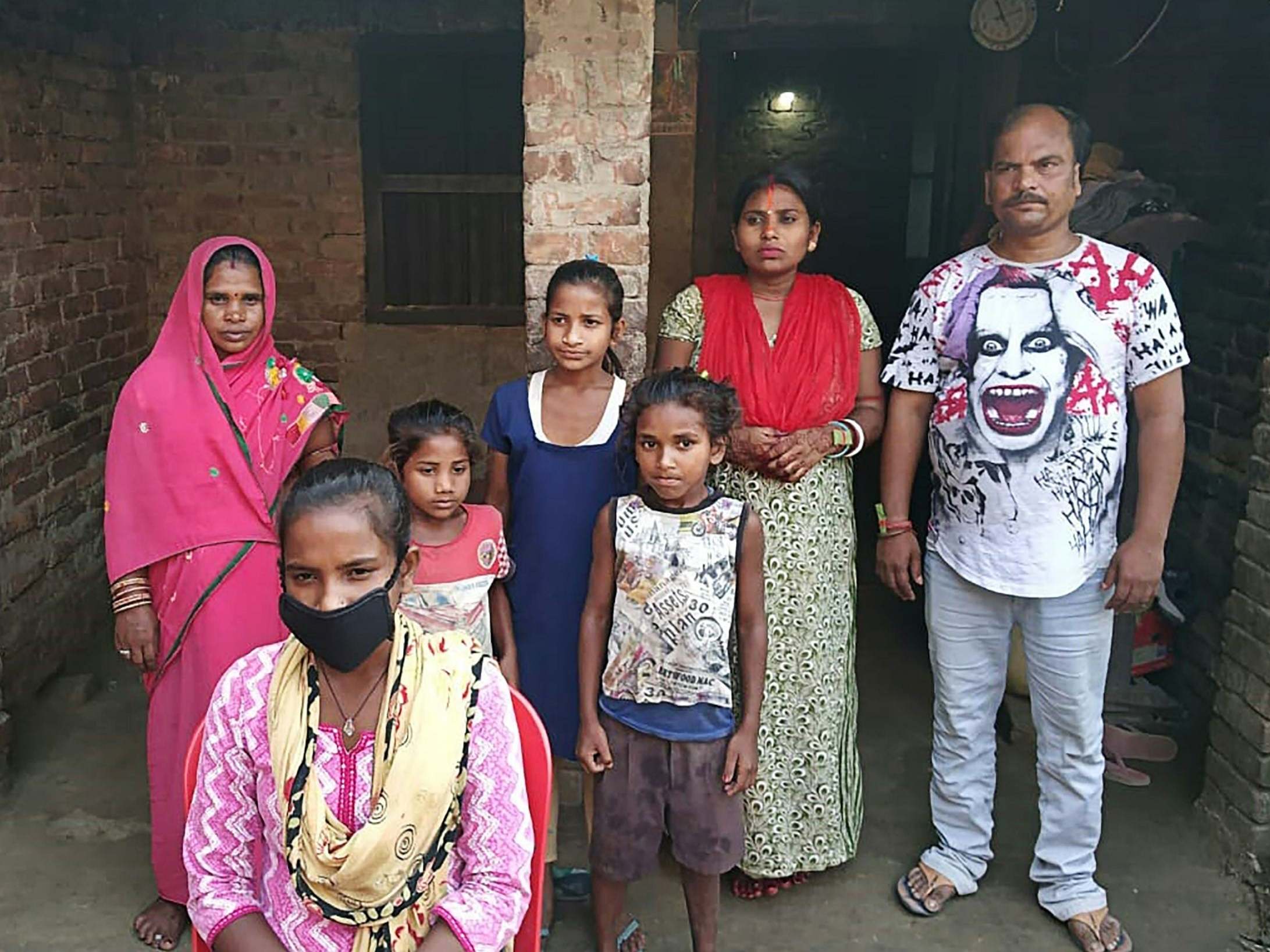 Jyoti reunited with her family (AFP/Getty)