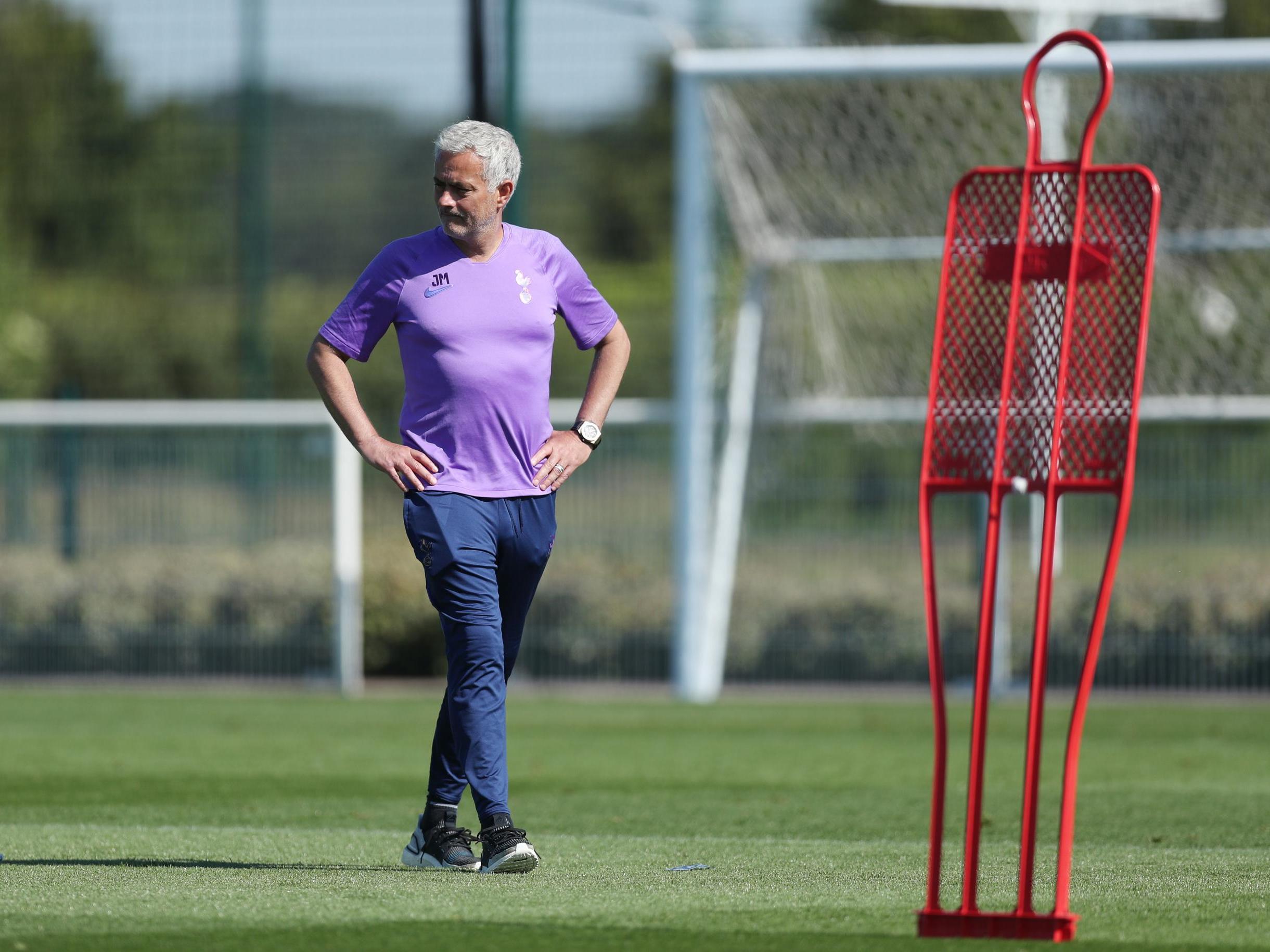 Tottenham are back in training