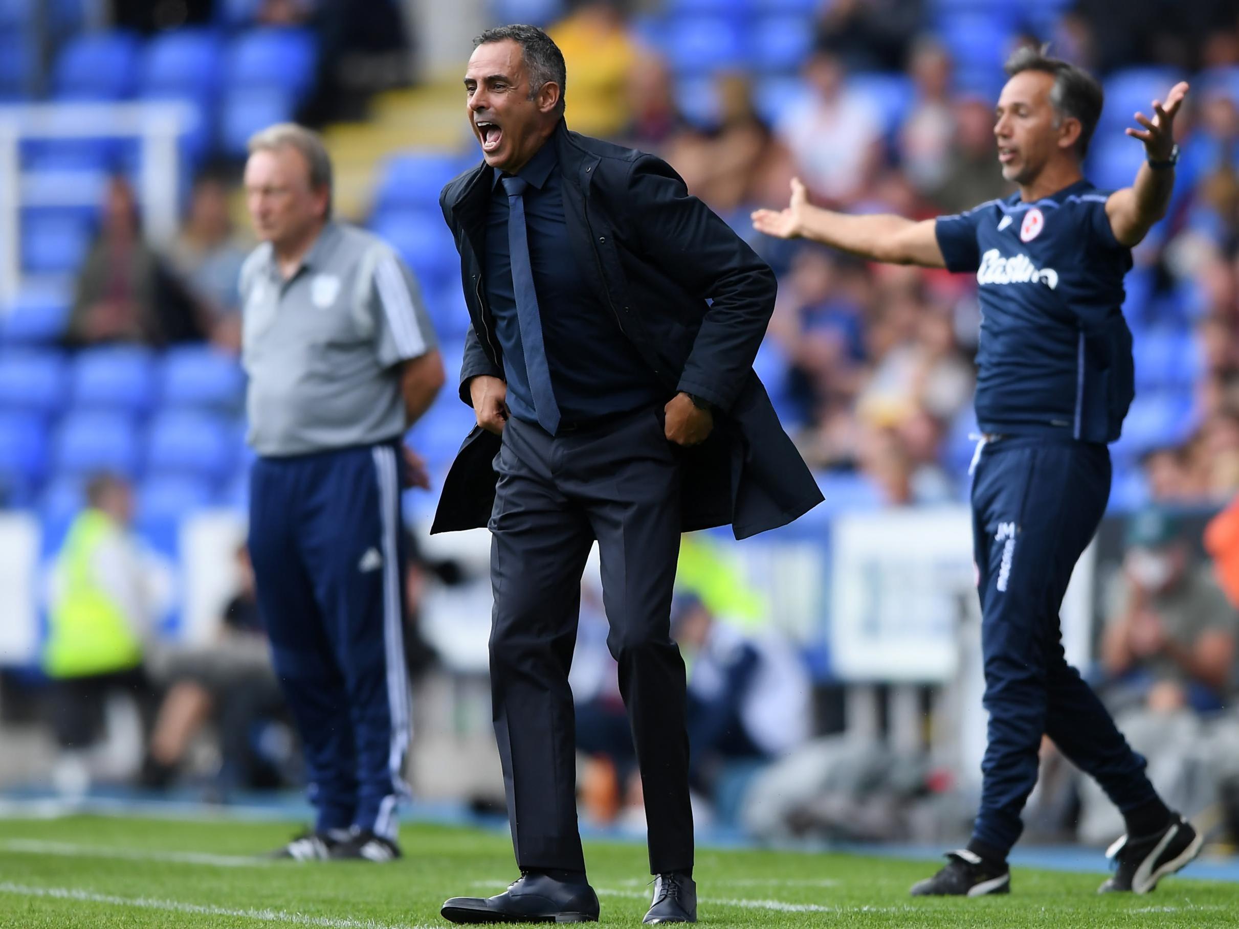 Gomes started the season in the Championship with Reading