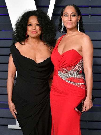 Ellis Ross and her mother, Diana, at the ‘Vanity Fair’ Oscar Party in 2019 (Dia Dipasupil/Getty)