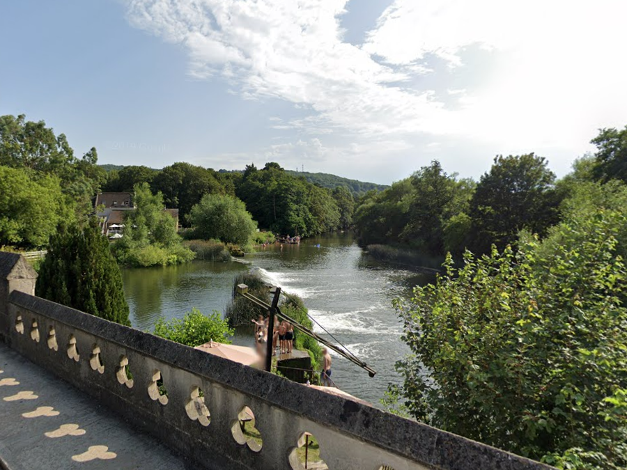 The two men were pulled from the River Avon, but were confirmed dead shortly after