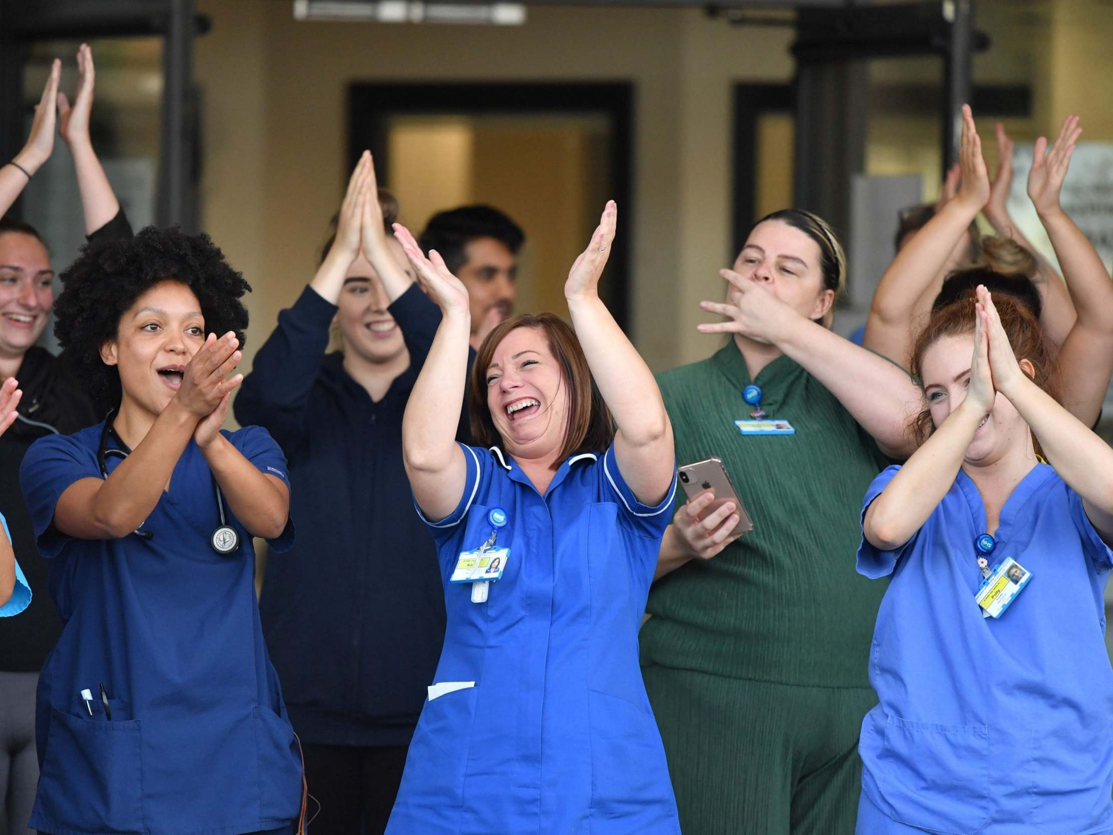 UK salutes key workers with tenth and possibly final clap for carers