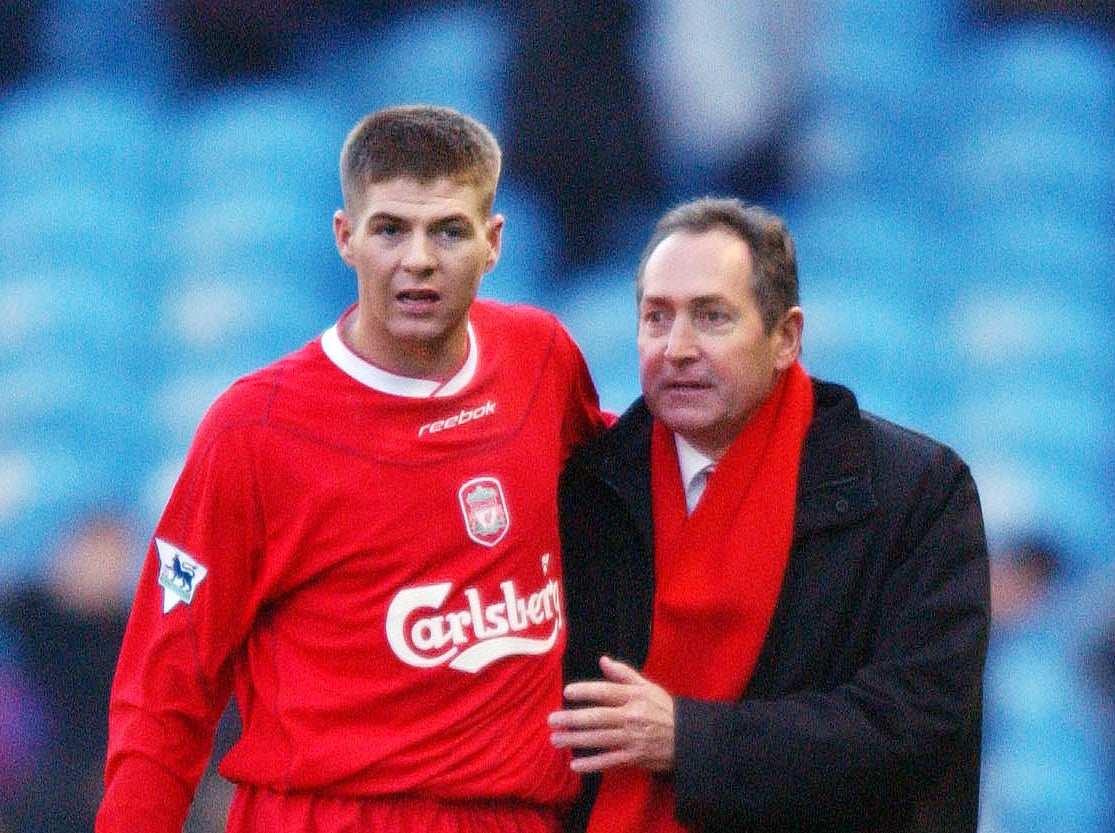 Houllier managed Gerrard from 1998 to 2004