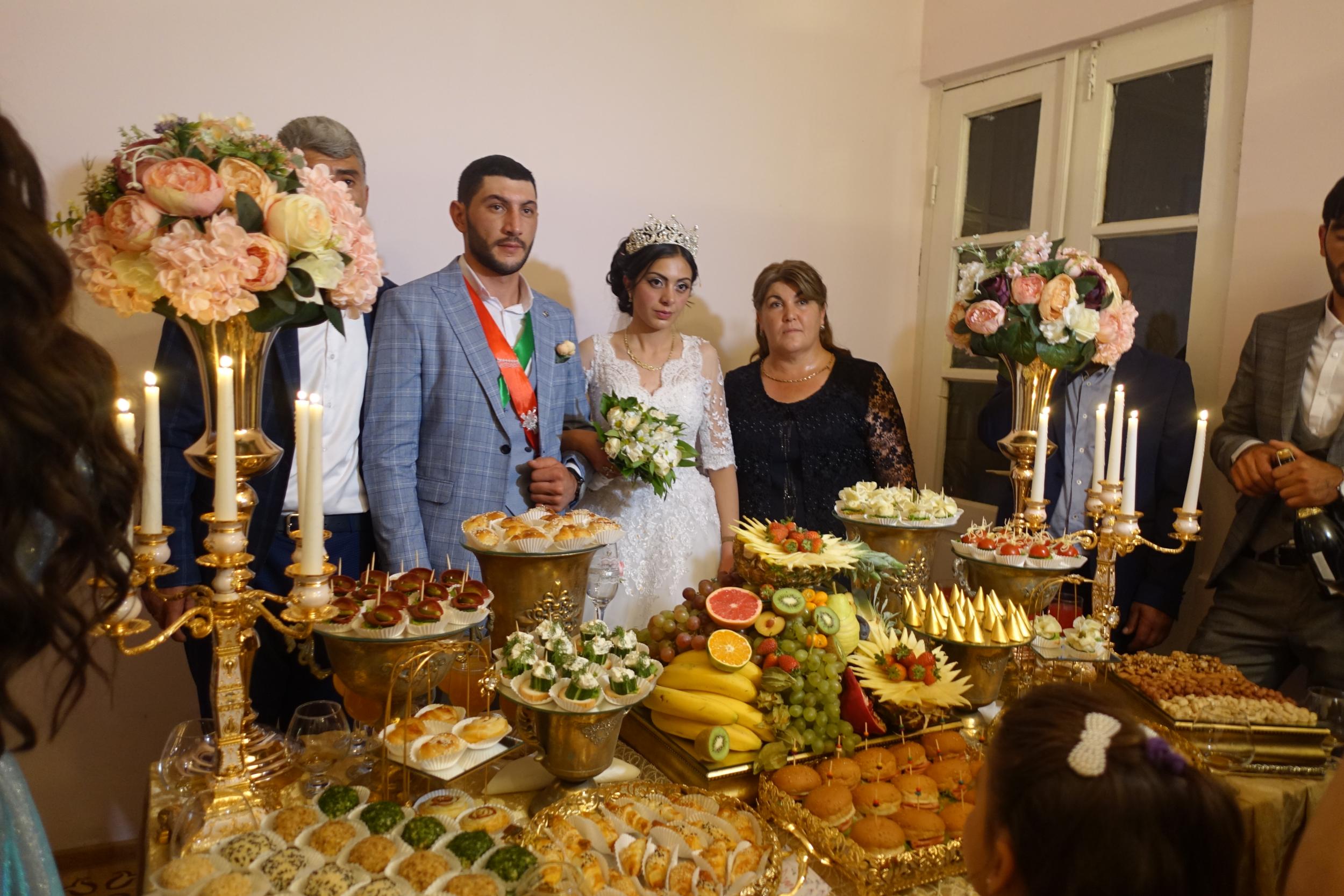 Reza and Khalfa’s union is one of the rare reported marriages across Iraqi and Caucasian communities, after generations of geographical separation