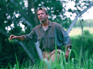 Sam Neill as level-headed palaeontologist Dr Alan Grant in the original 'Jurassic Park'