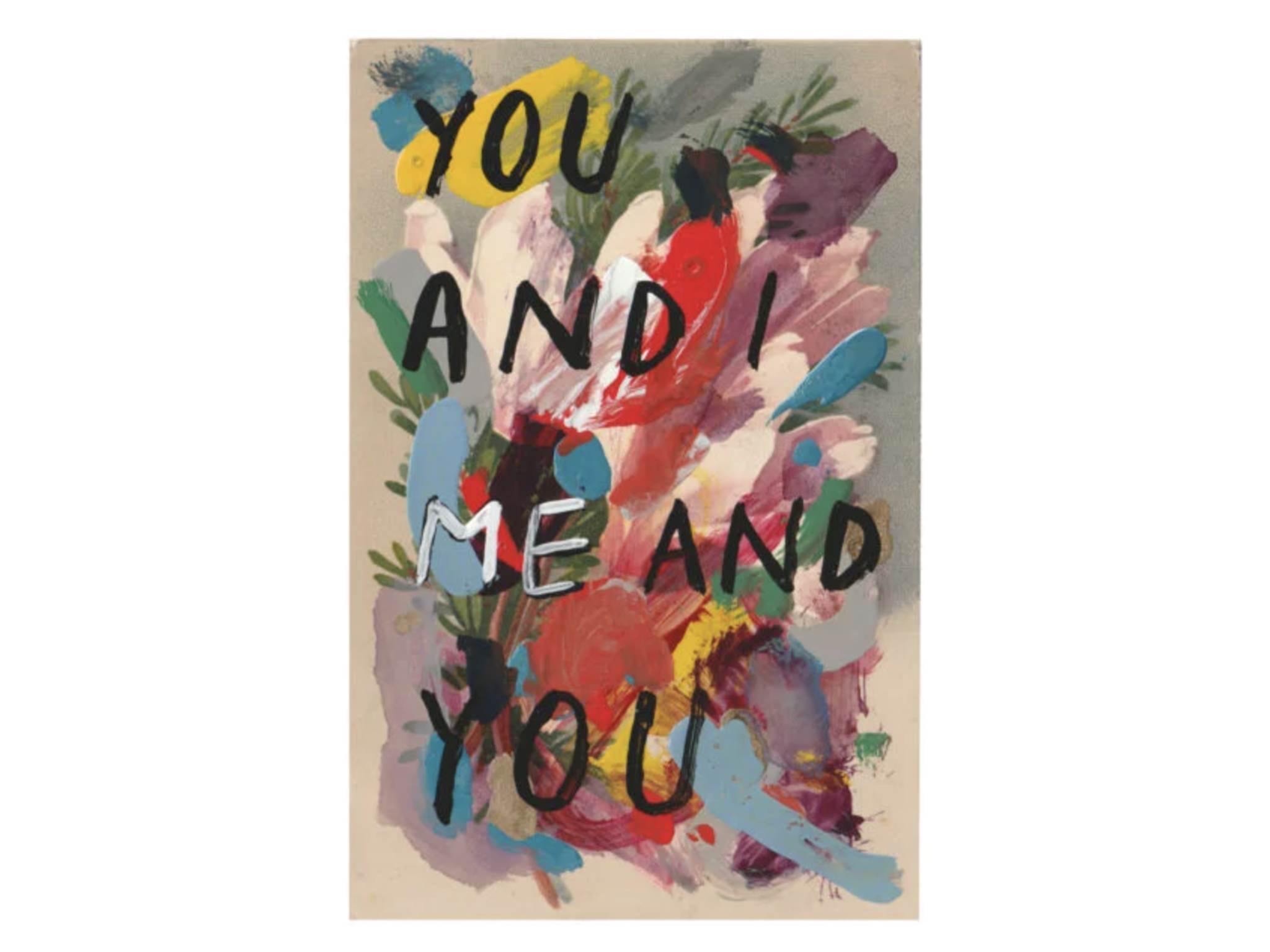 You and I, Me and You by Adam Brigland (Print Club London)