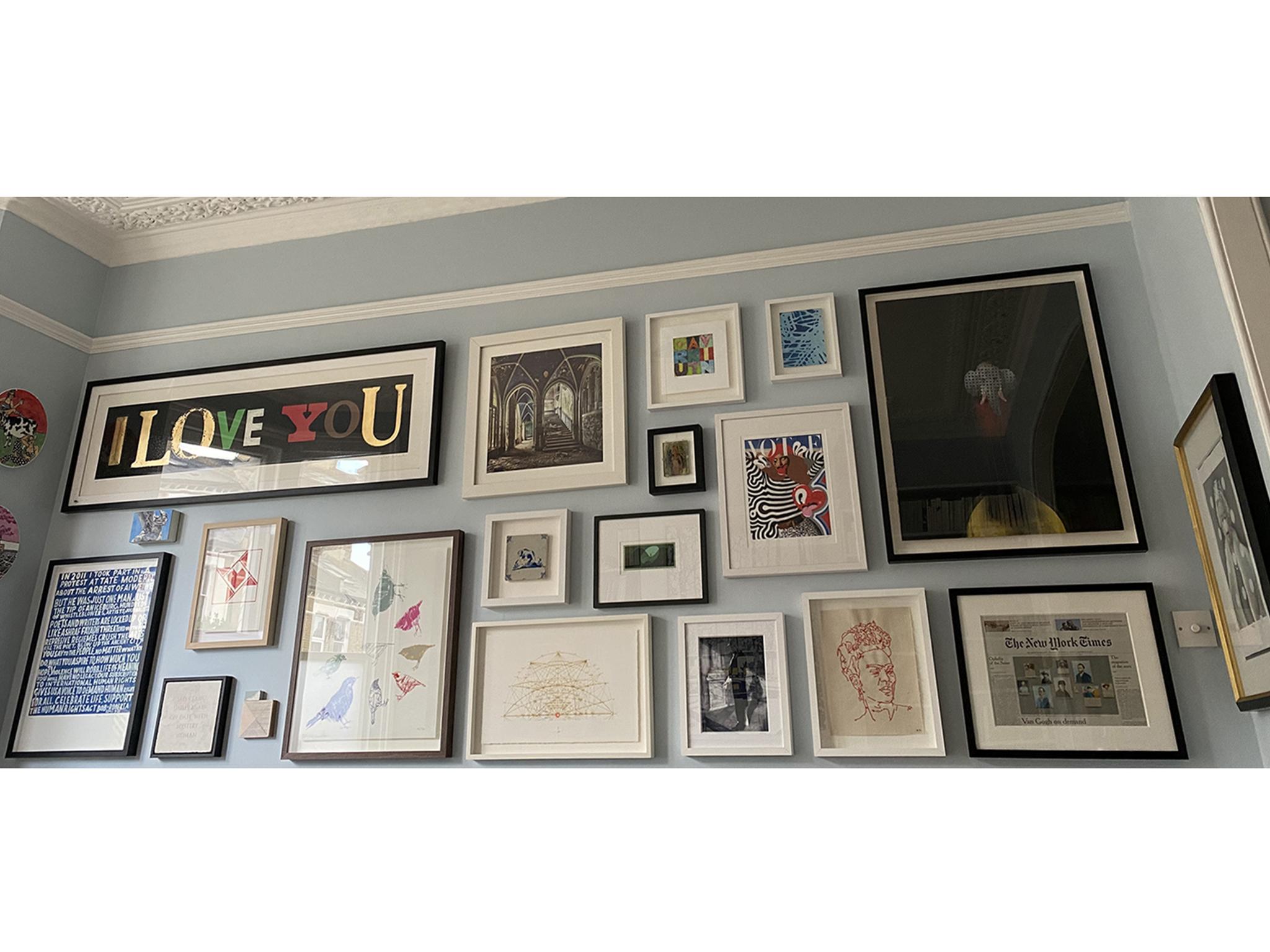 Kate Bryan's gallery wall