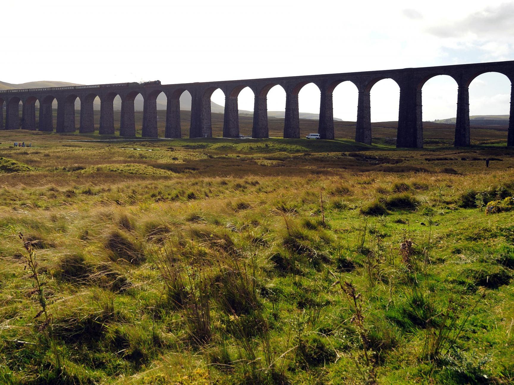 The attack happened near the Ribblehead viaduct