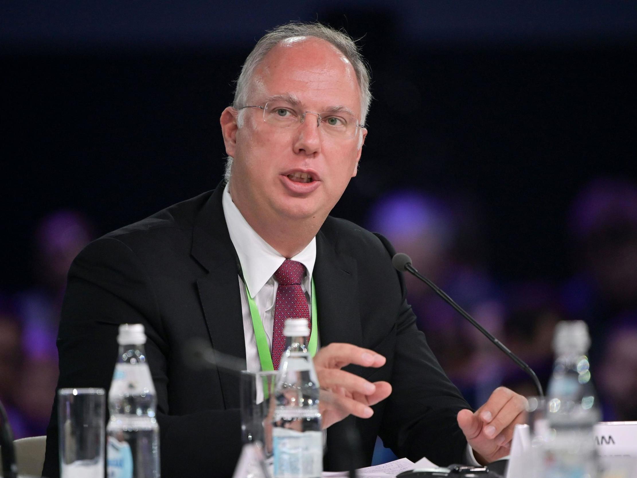 Direct Investment Fund CEO Kirill Dmitriev (pictured) says the drug will be particularly effective for treating patients who display mild or mid-level symptoms