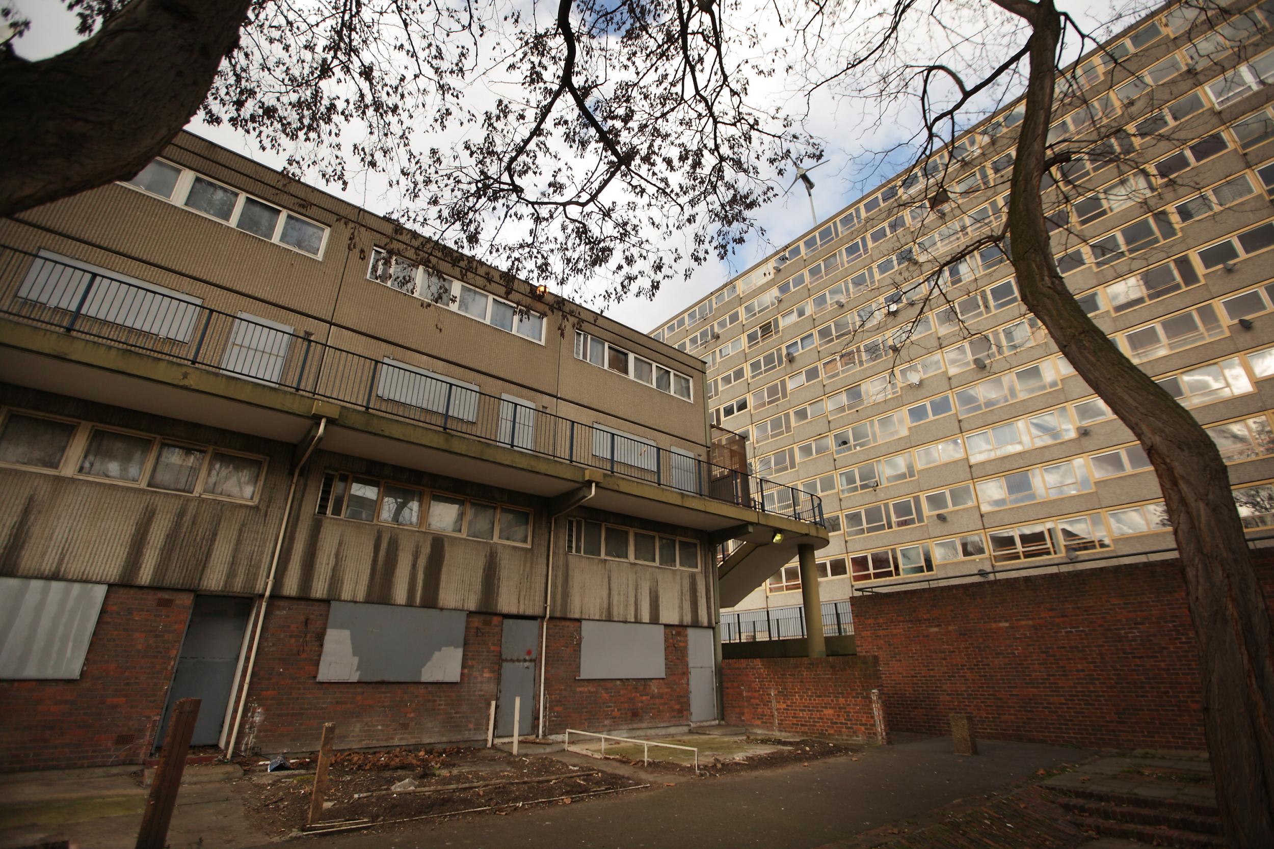 The Heygate Estate was demolished to make way for luxury flats in 2011 (Getty)