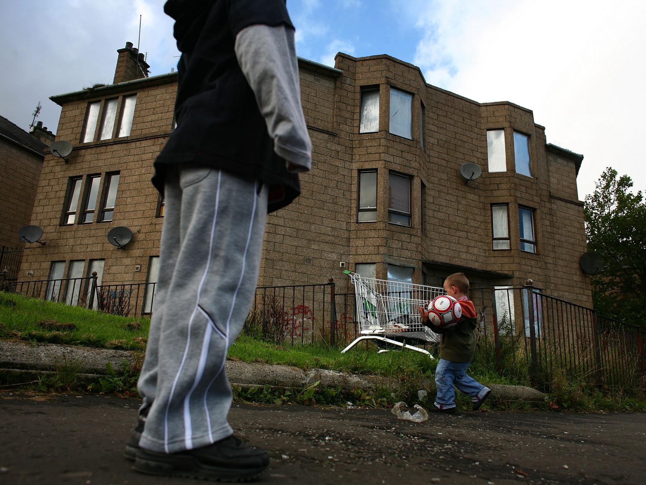 One road has mansions, while the next houses families barely above the poverty line (Getty)