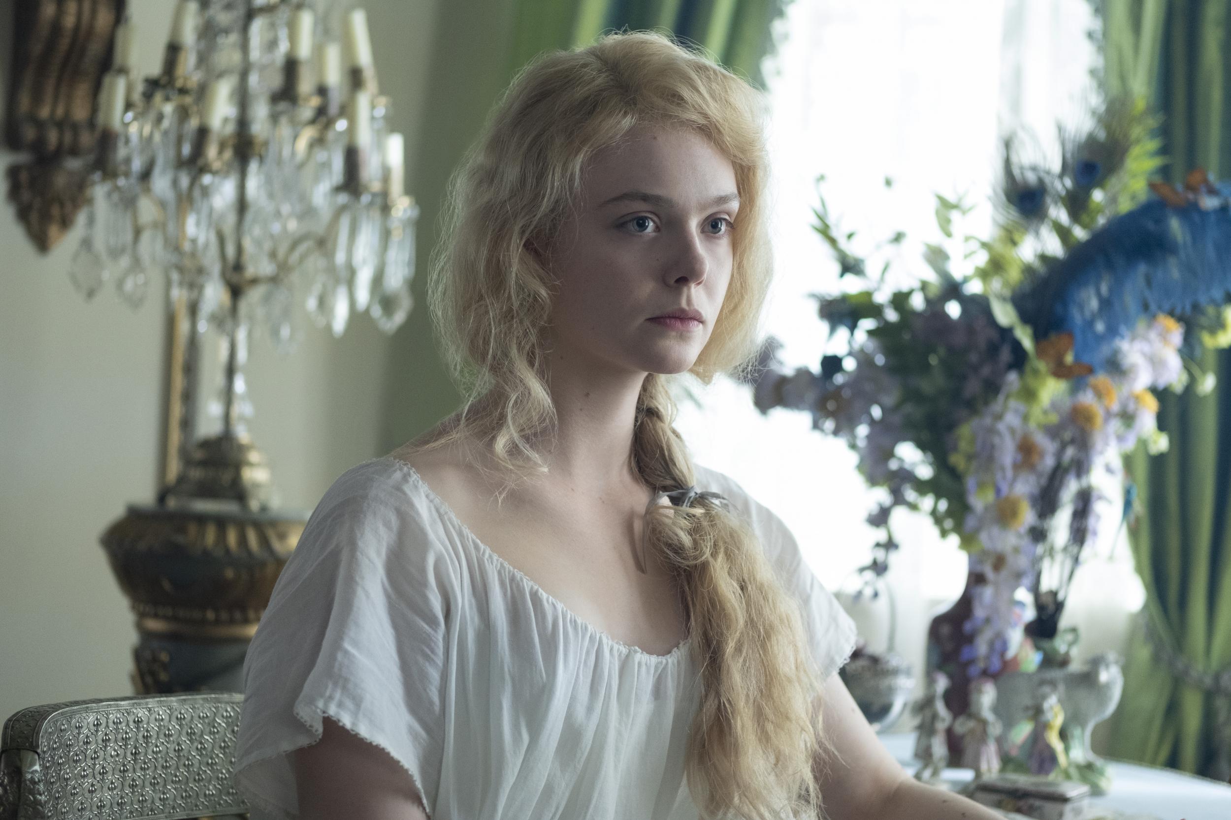 Elle Fanning as Catherine the Great in Hulu's 'The Great'