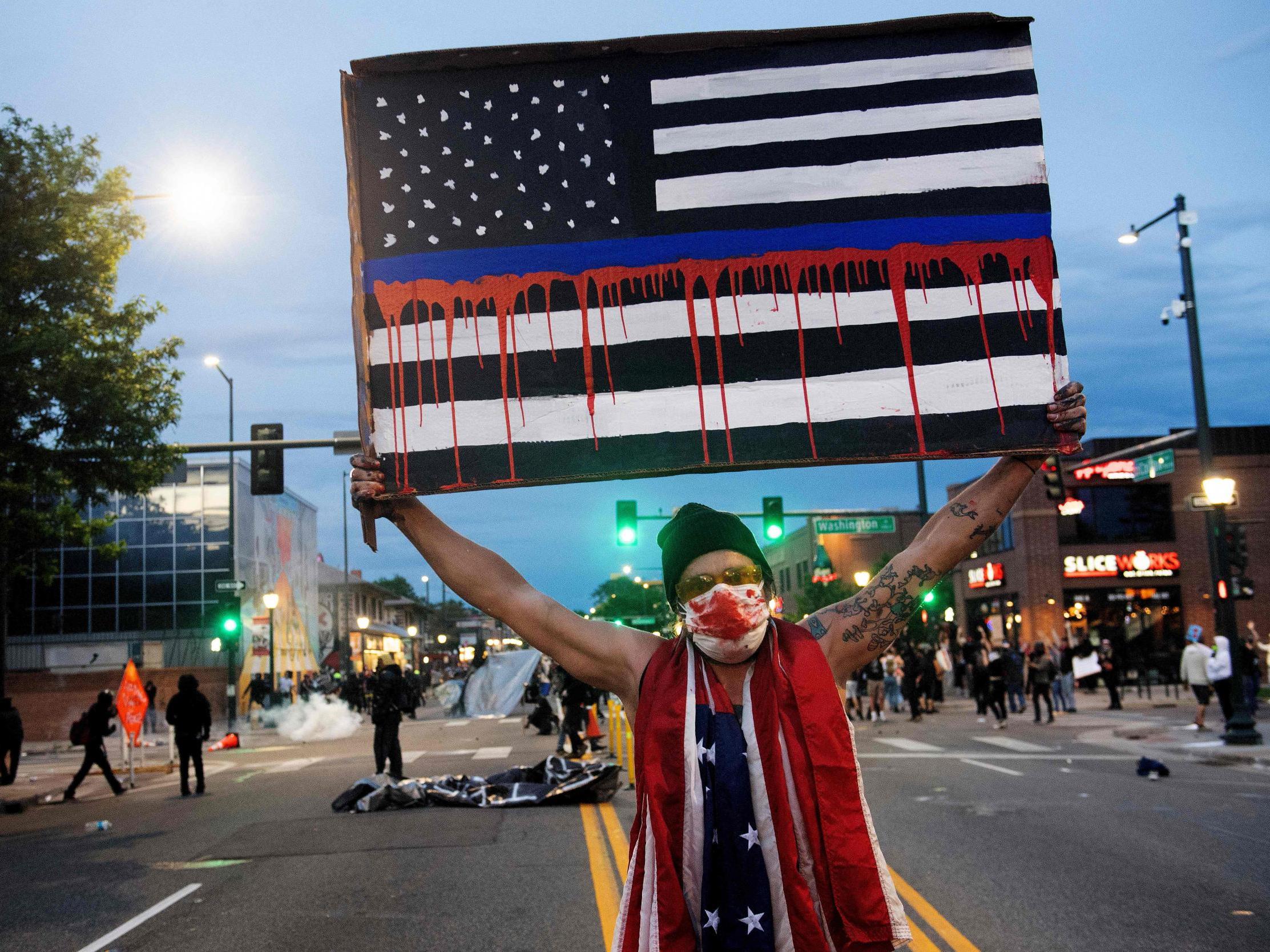 Demonstrations in Denver, Colorado, on Sunday