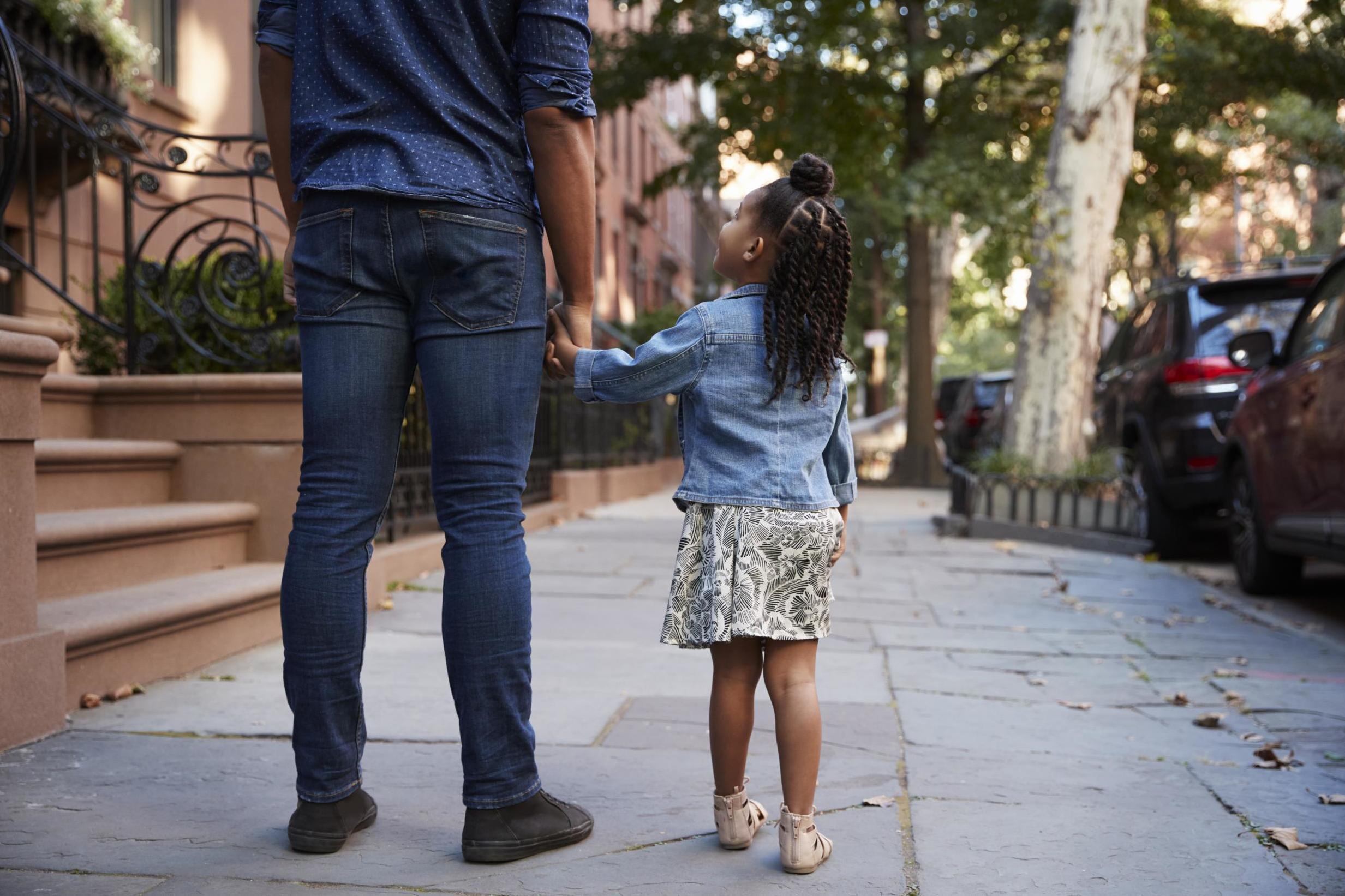 Black father explains why he won't walk alone in his neighbourhood (Stock)