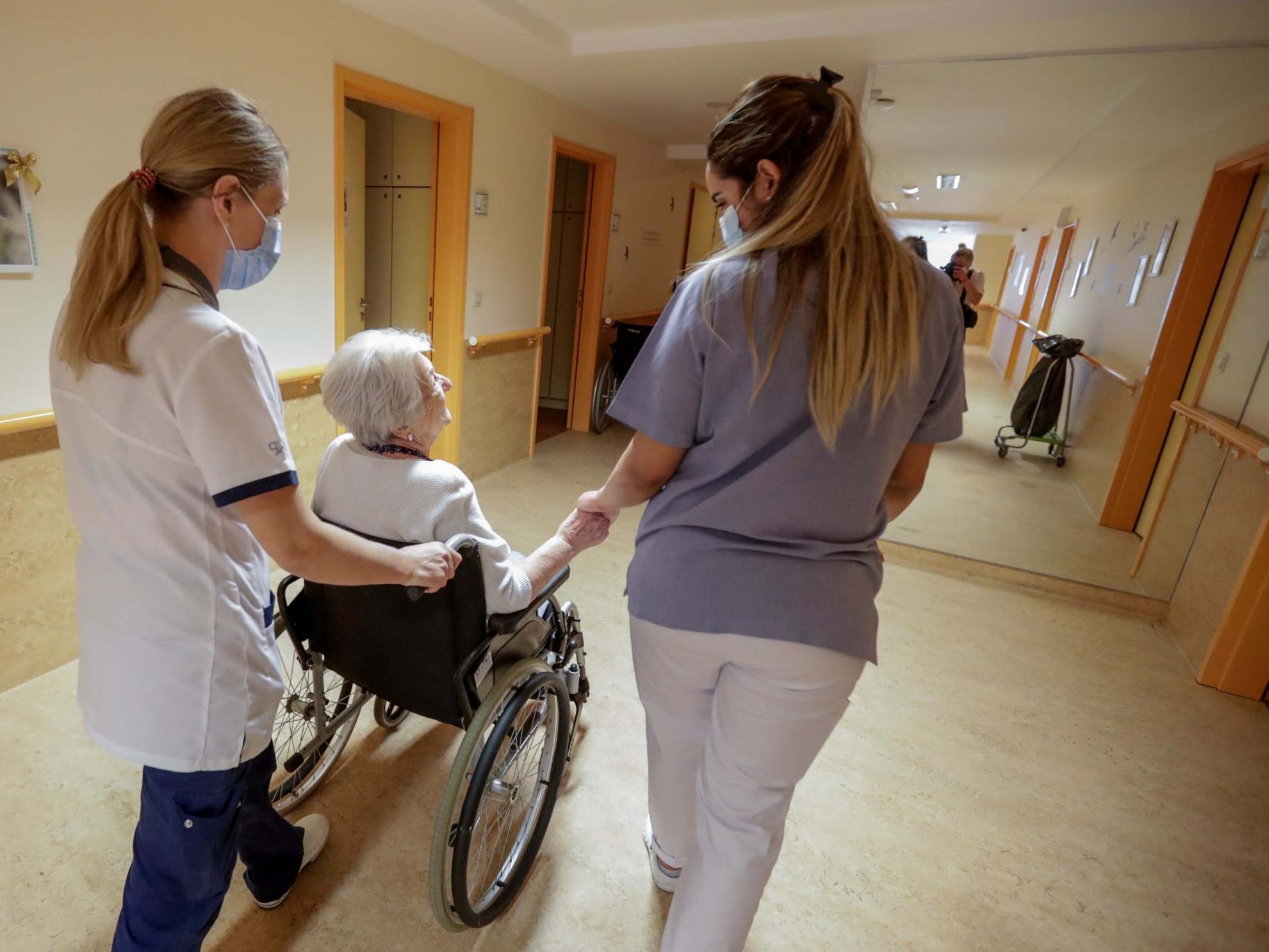 Sir John Major said people tended to overlook the contribution of care workers and other low-paid employees