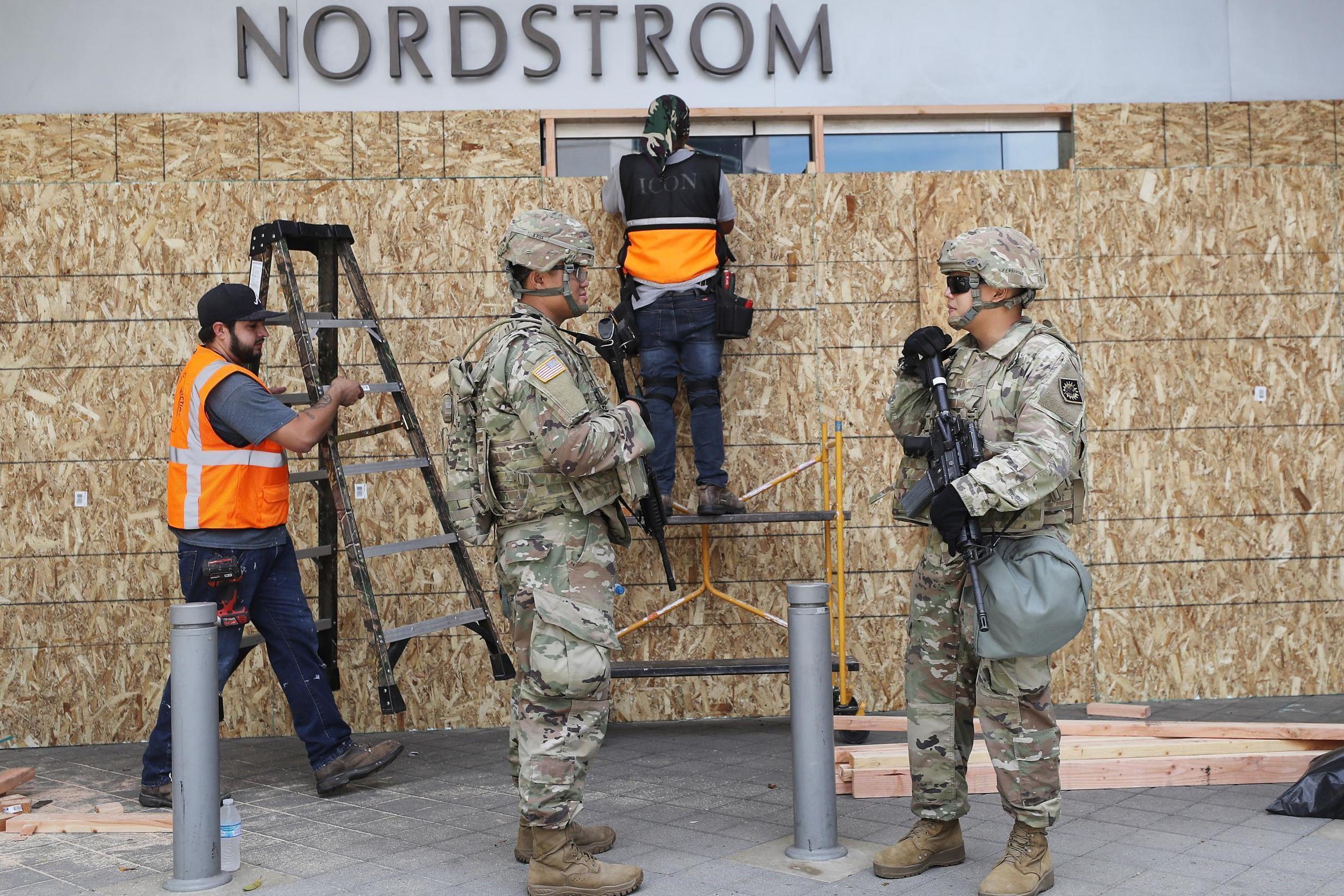 Nordstrom closes its stores amid protests (Getty)