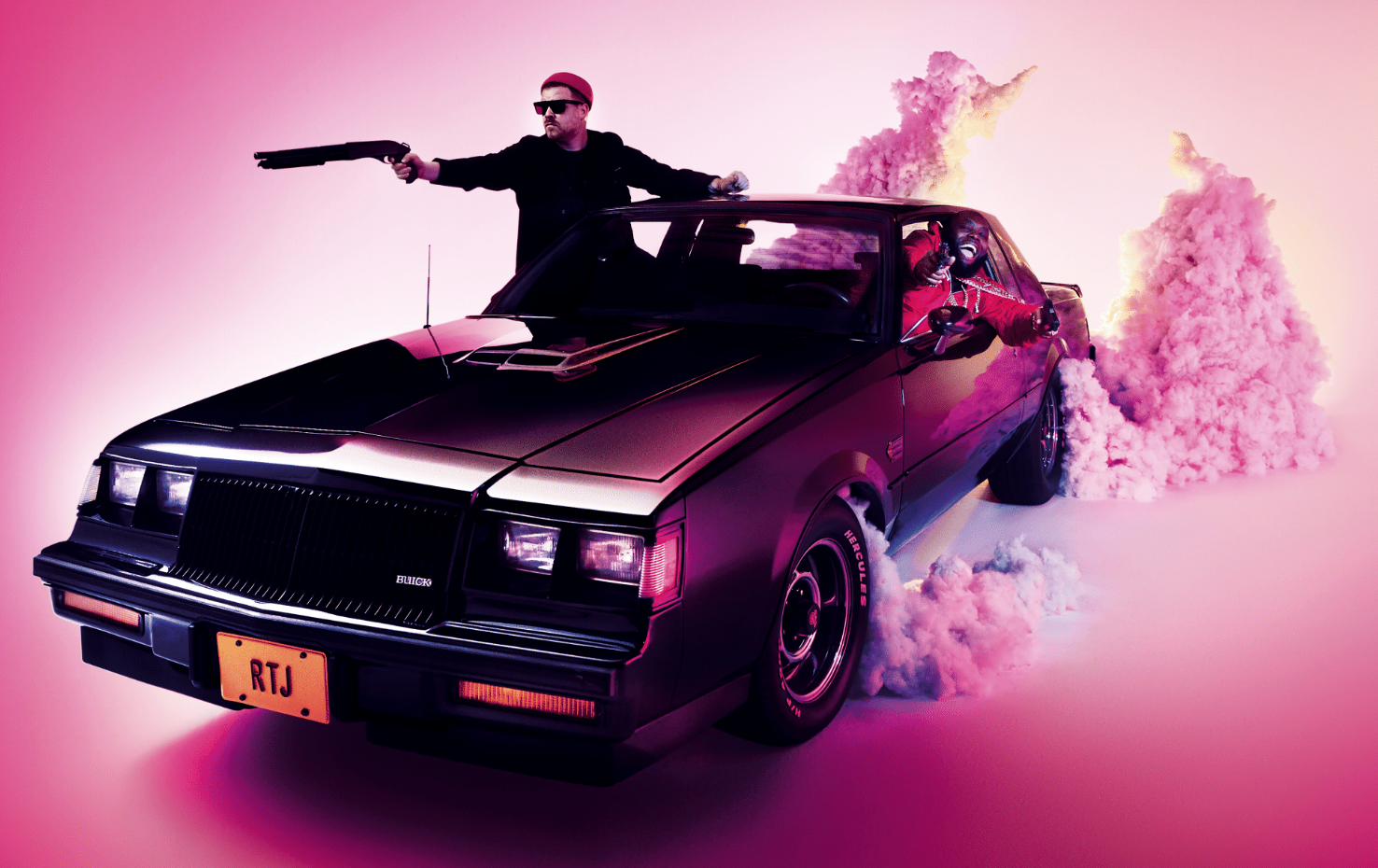 El-P and Killer Mike / Artwork by Timothy Saccenti