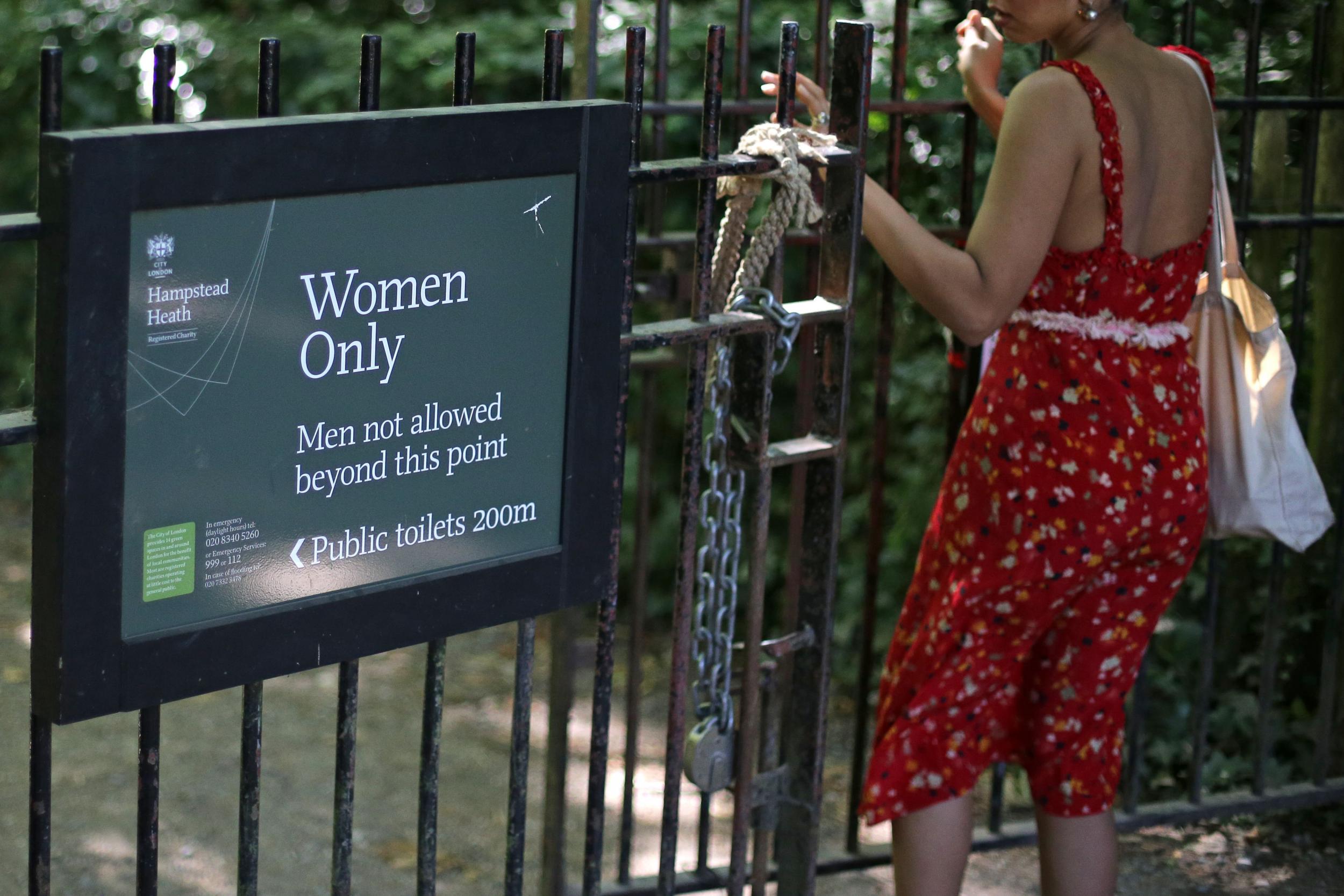 Regulars at the ‘Women Only’ swimming pool in Hampstead Heath have argued over whether trans women can enter