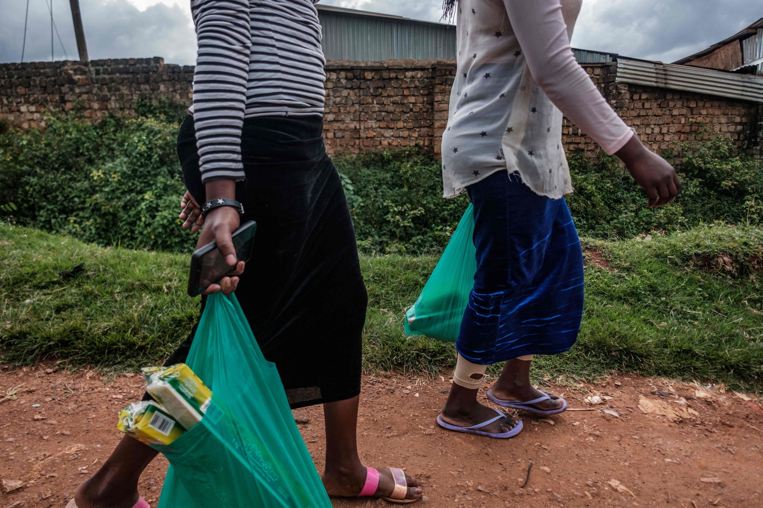 Access to health services and food relief is very hard in lockdown