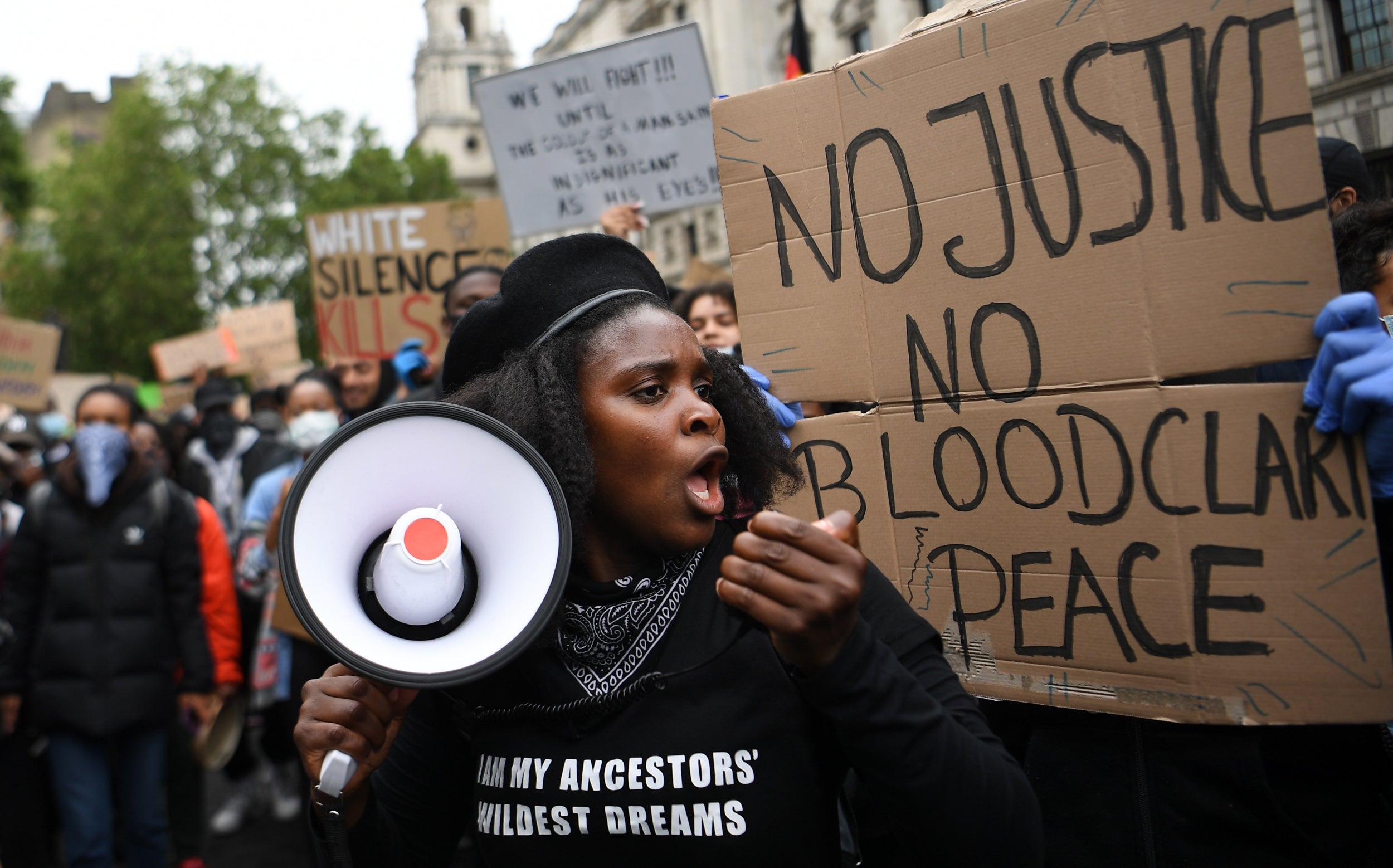Why protest? Bame men and women make up 25 per cent of prisoners in the UK