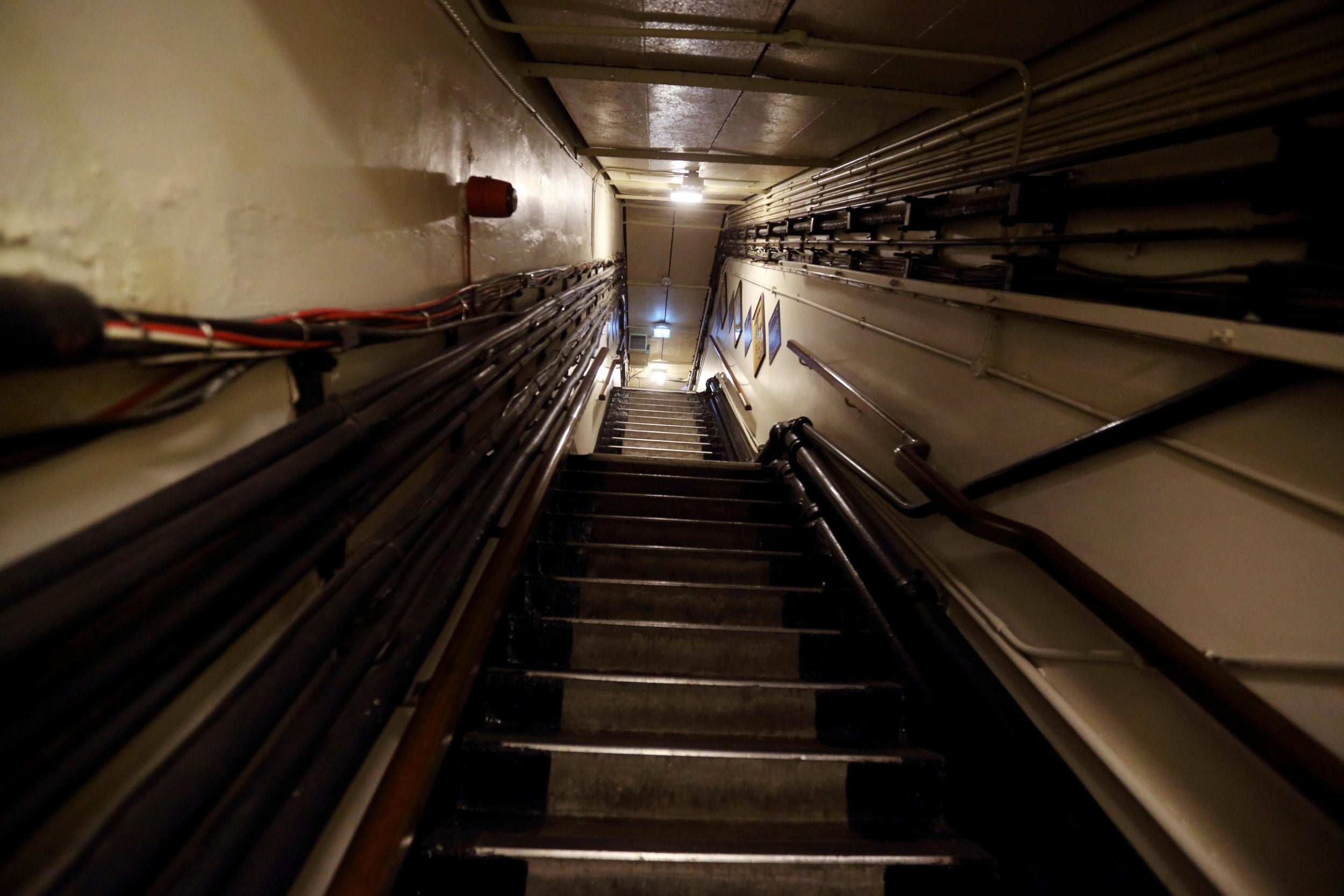 The RAF Uxbridge bunker, buried 18 metres – or 76 steps – below a hill, became known as ‘the hole’