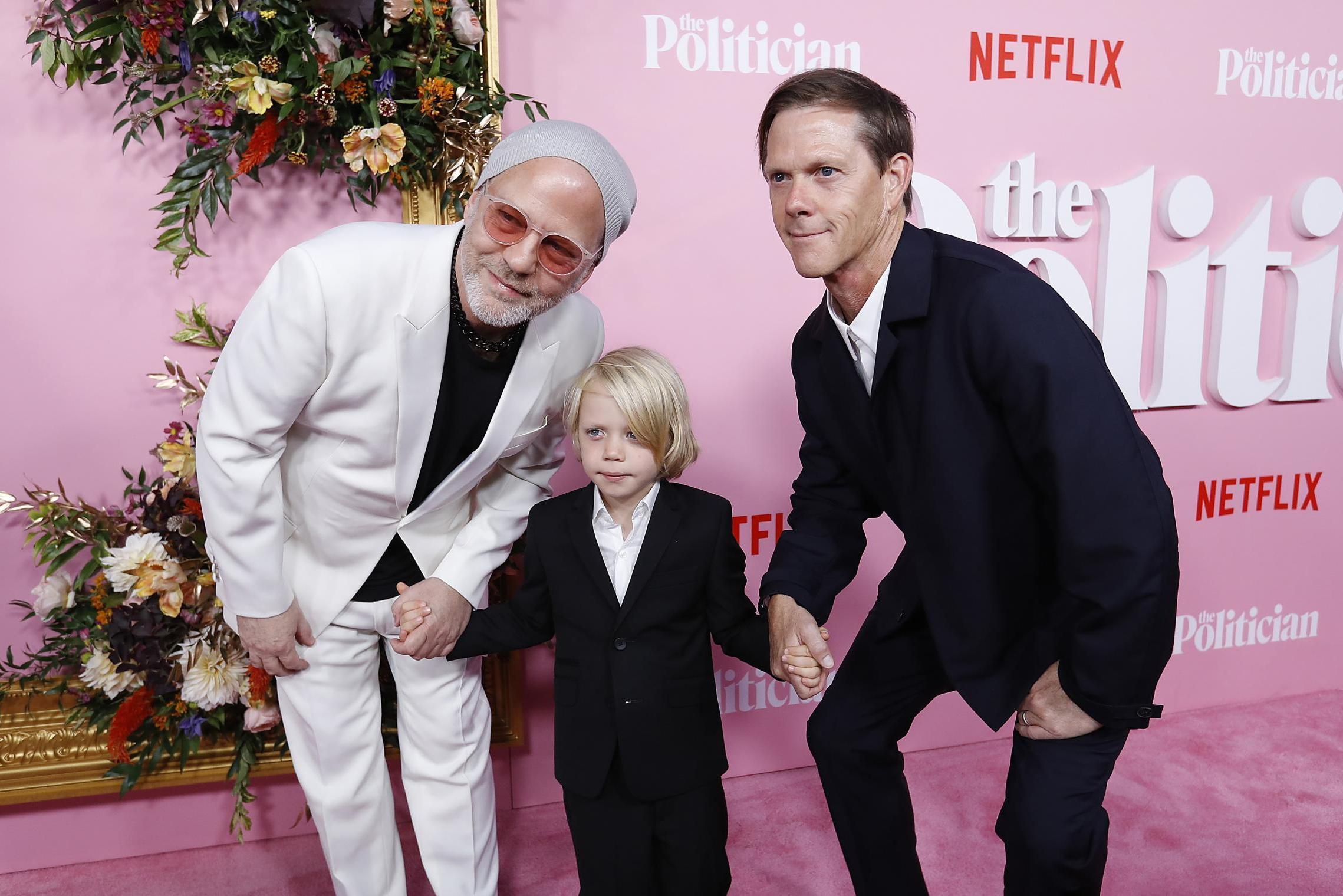 Ryan Murphy and David Miller already share two sons, Logan, seven, and Ford, five (Getty)